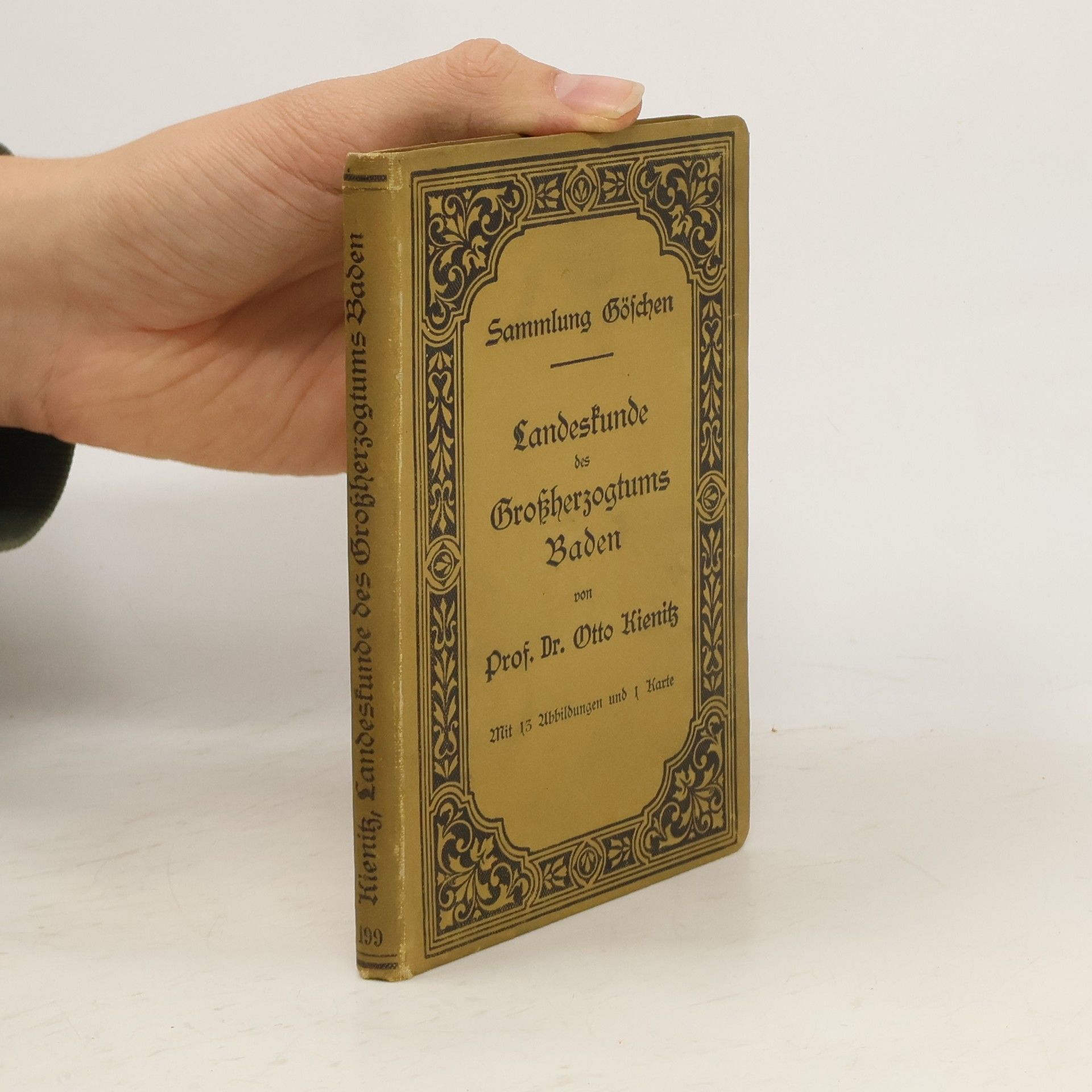 Otto Kienitz Landeskunde Des Grossherzogtums Baden