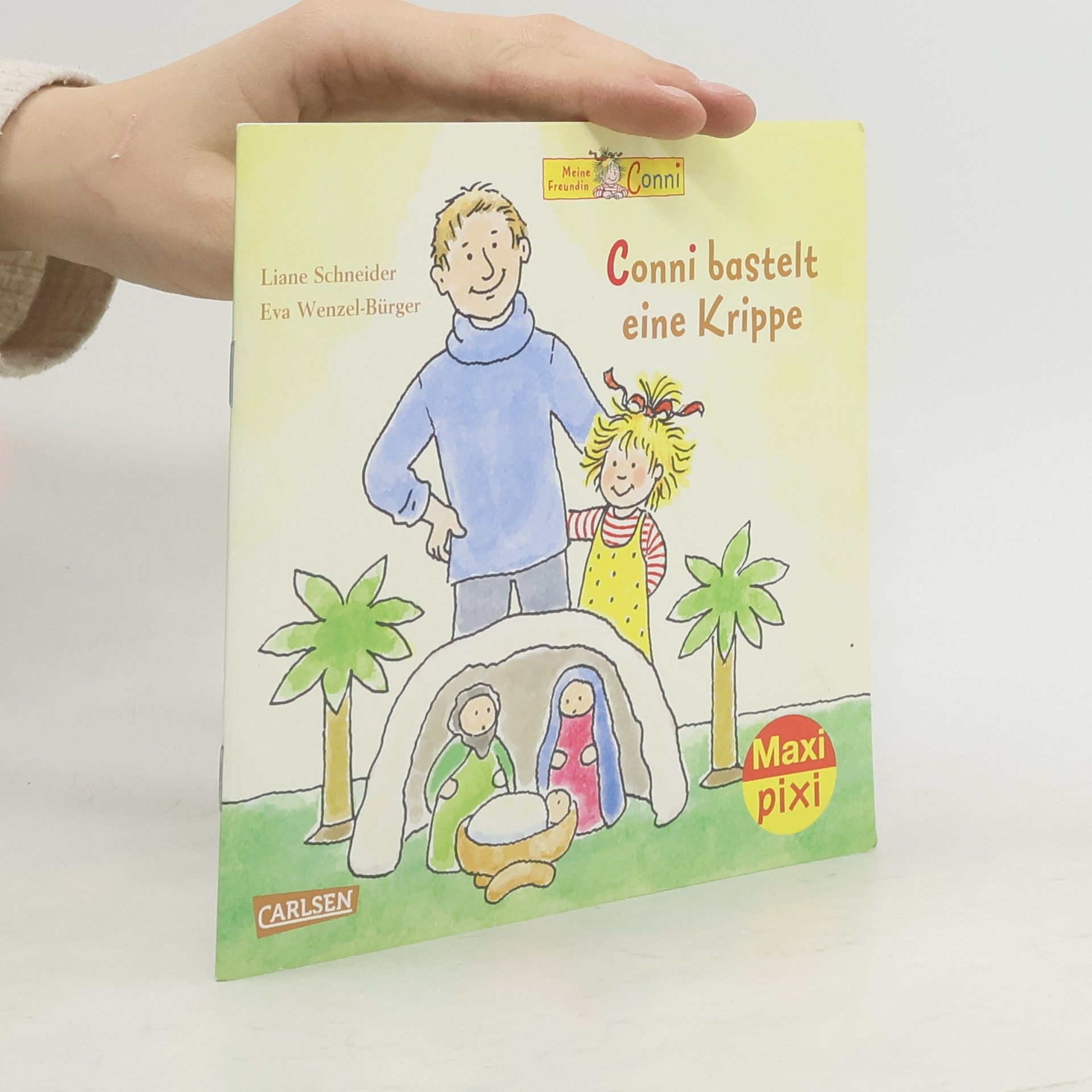 Lianne Schneider Conni bastelt eine Krippe