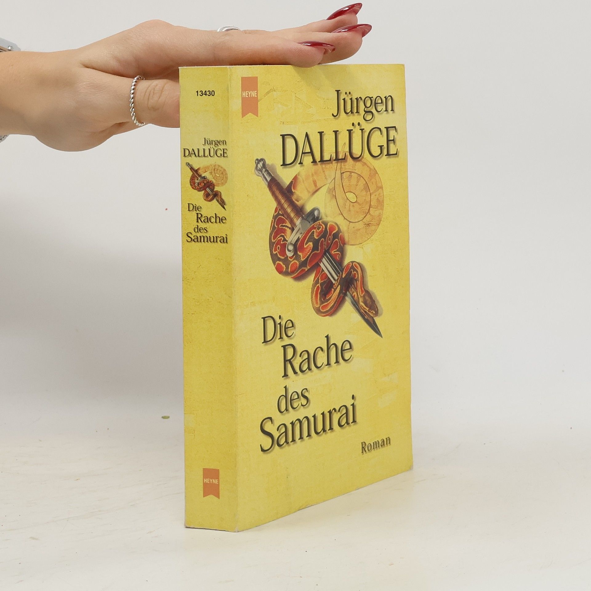 Jürgen Dallüge Die Rache des Samurai. Roman. Aus d. Engl. v. Thomas Ziegler