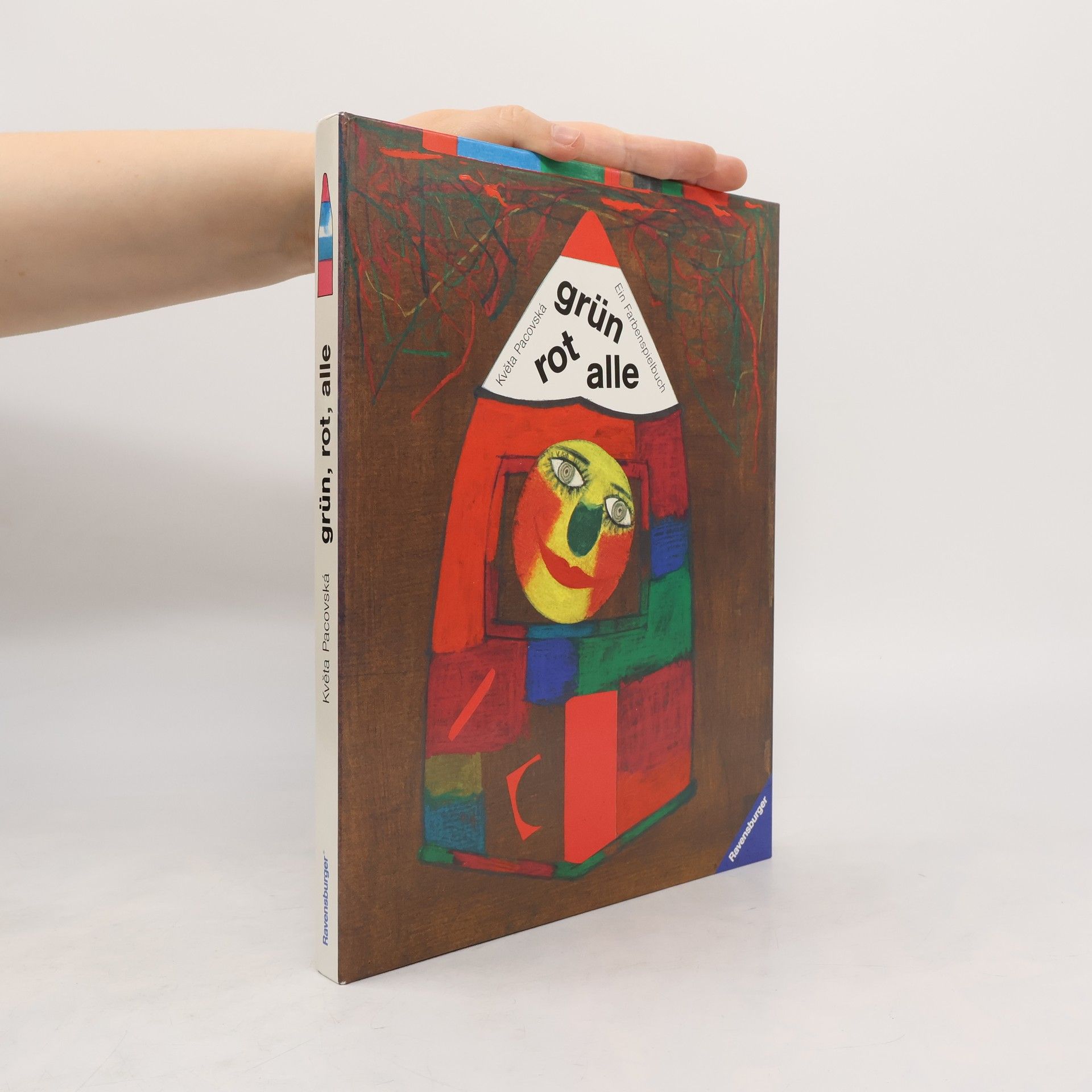 Květa Pacovská Grün, rot, alle