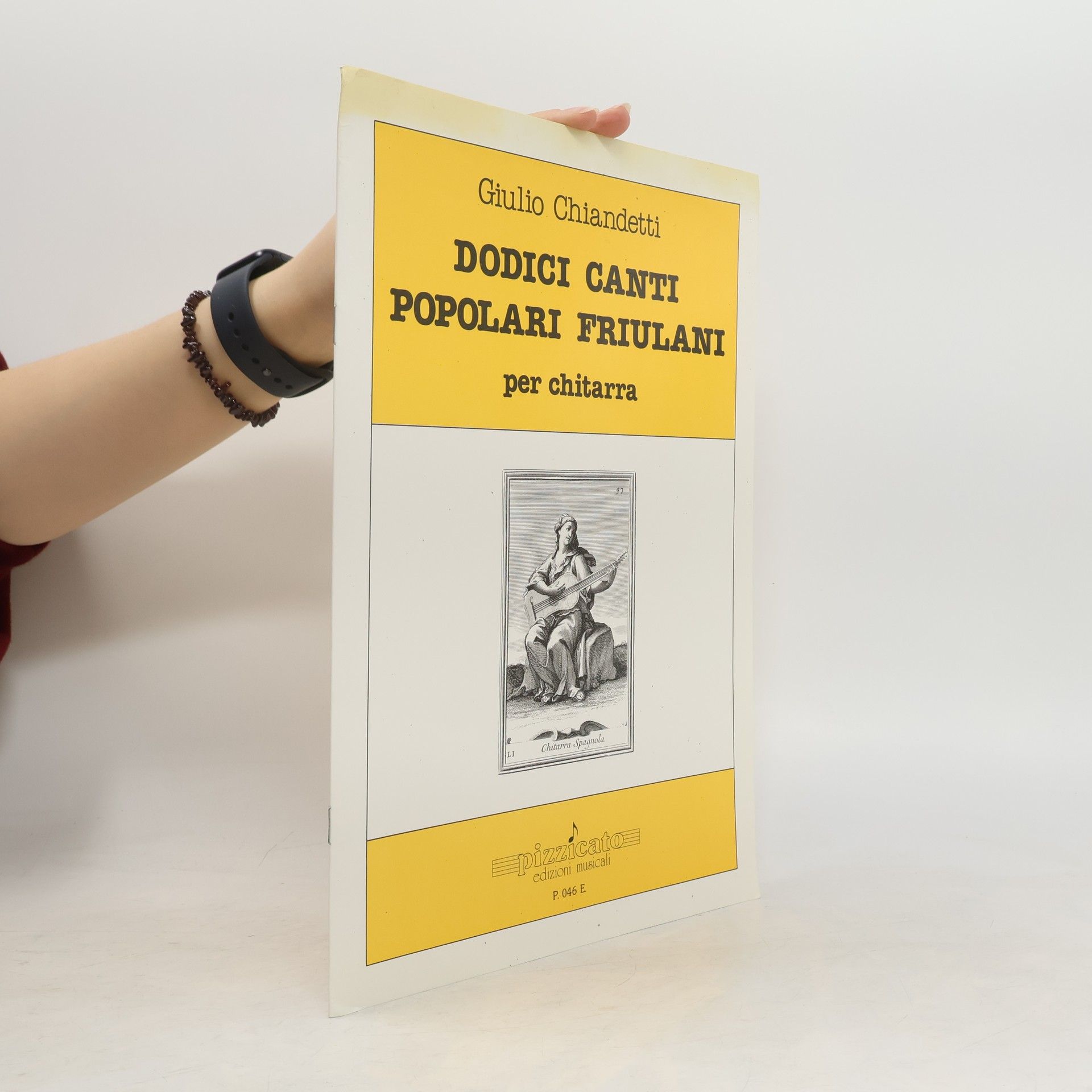 Giulio Chiandetti Dodici canti popolari friulani per chitarra