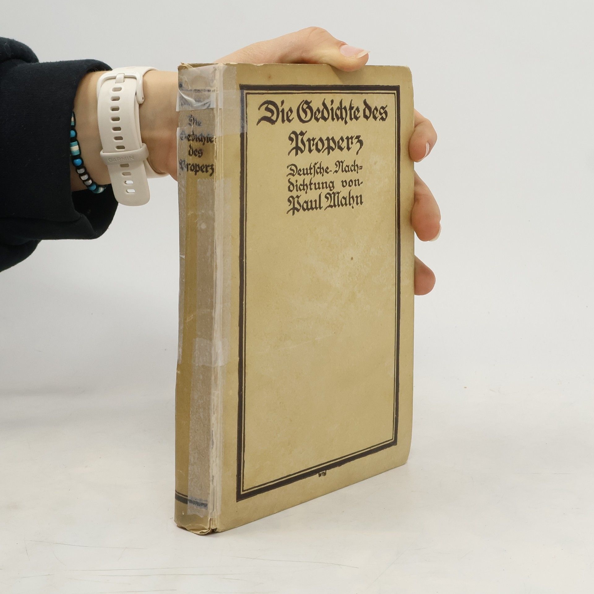 Paul Mahn Die Gedichte des Properz