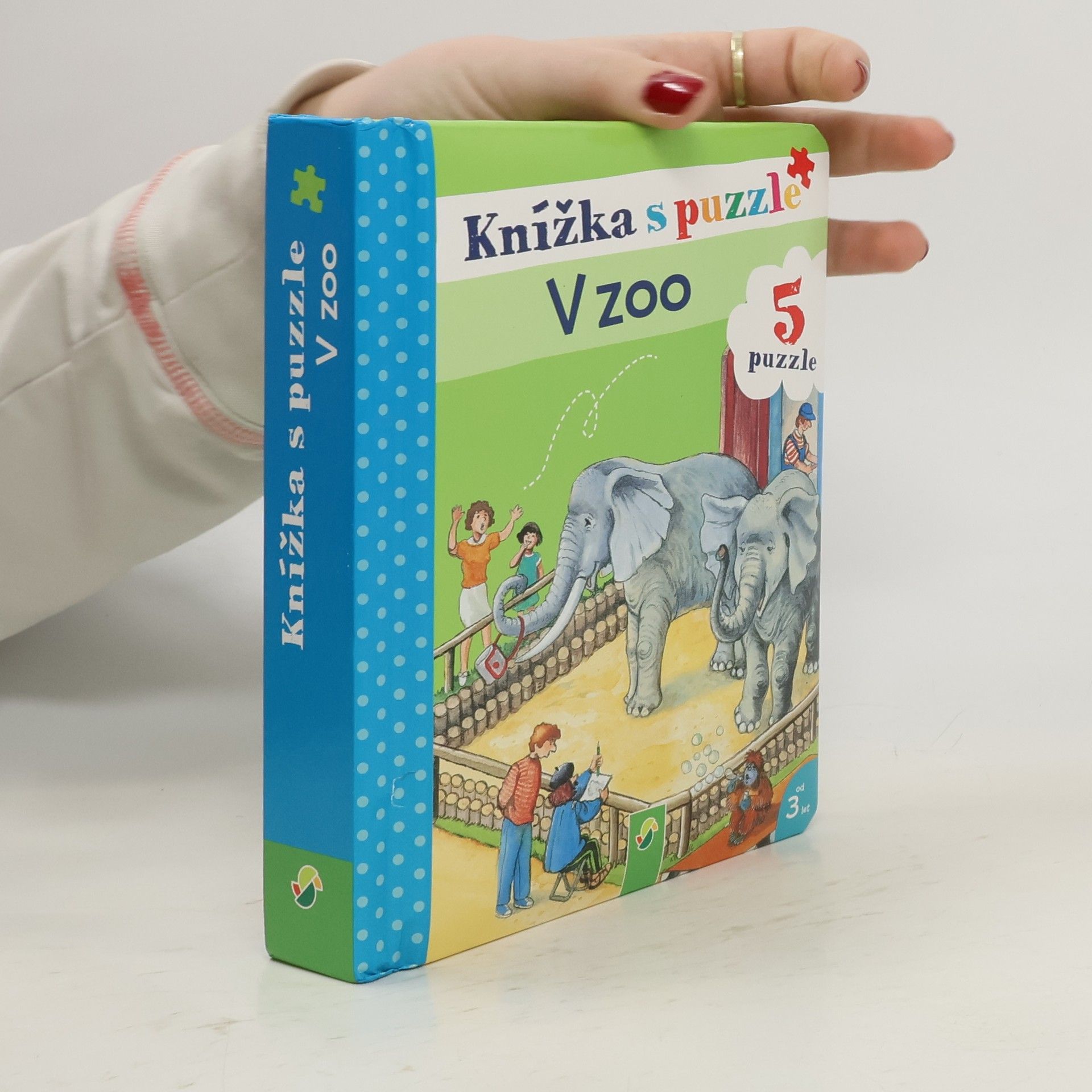 Kolektiv autorů V Zoo: Knížka s puzzle