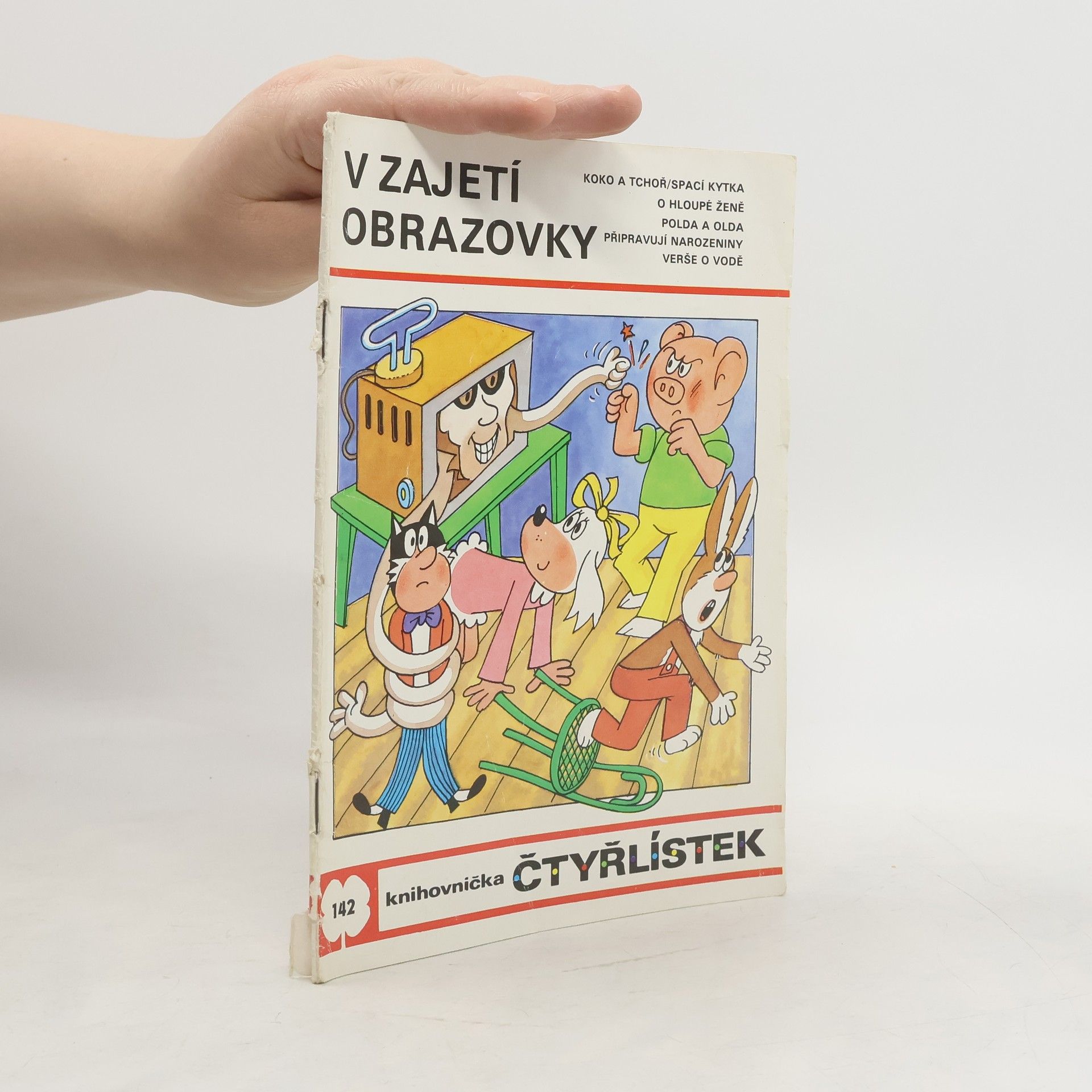 Autores varios Čtyřlístek 142. V zajetí obrazovky