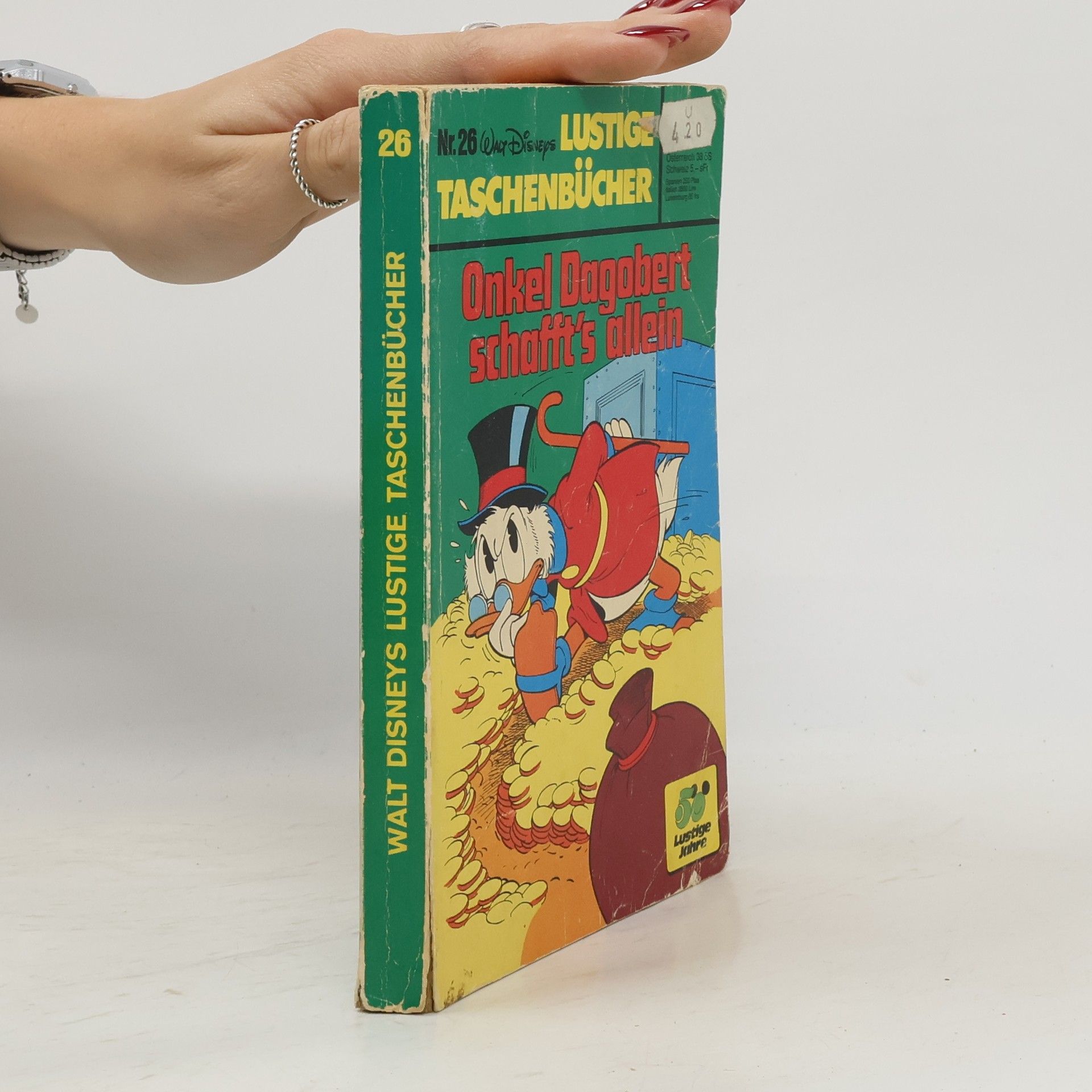 Walt Disney Lustiges Taschenbücher 26. Onkel Dagobert schafft´s allein