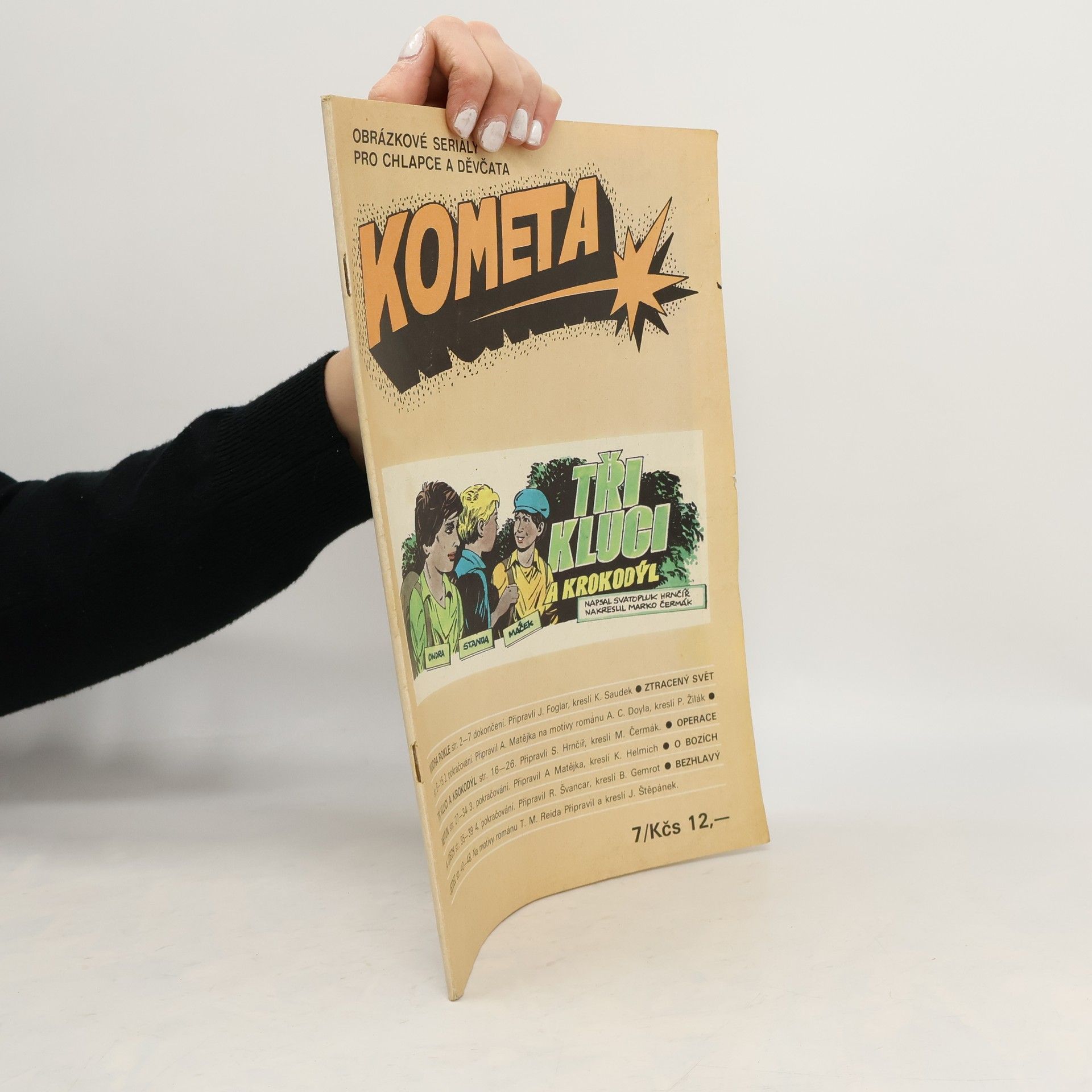 Autorenkollektiv Kometa. Tři kluci a krokodýl