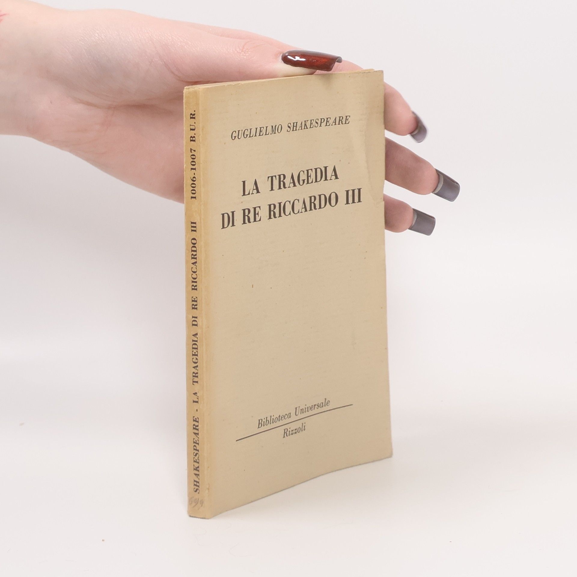 William Shakespeare La tragedia di re Riccardo III