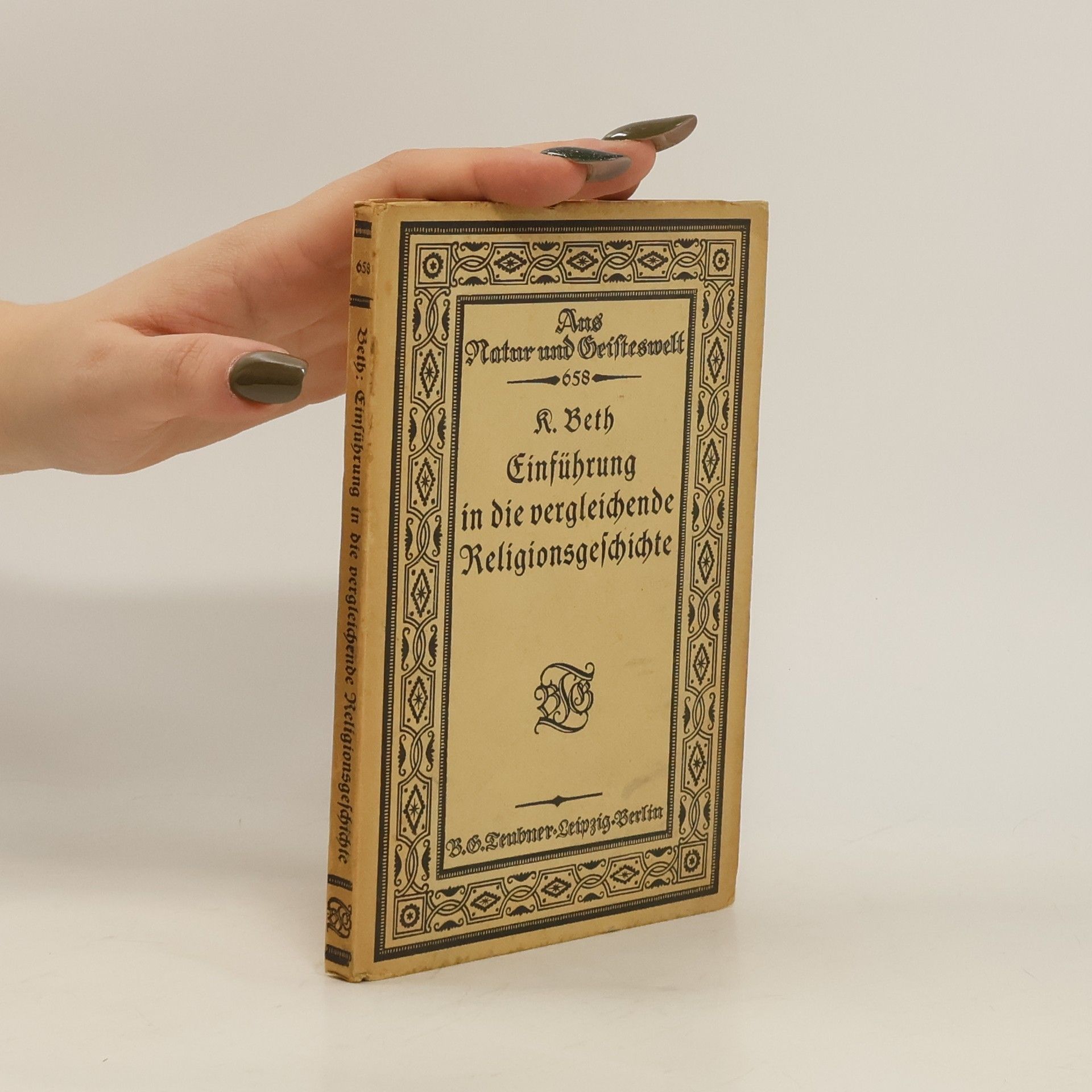 Einführung in die vergleichende Religionsgeschichte