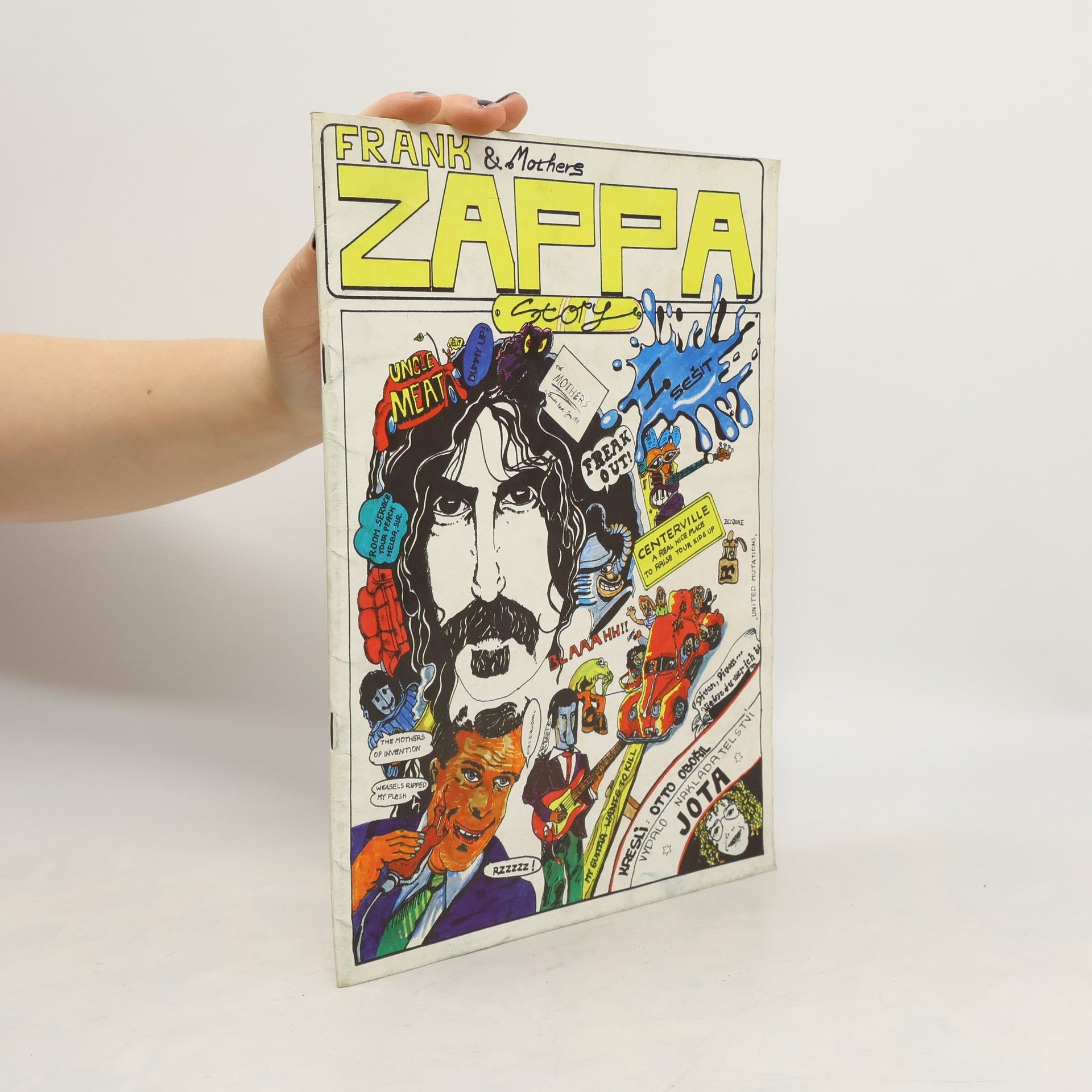 Otto Obořil Frank Zappa story #1. sešit (1991)