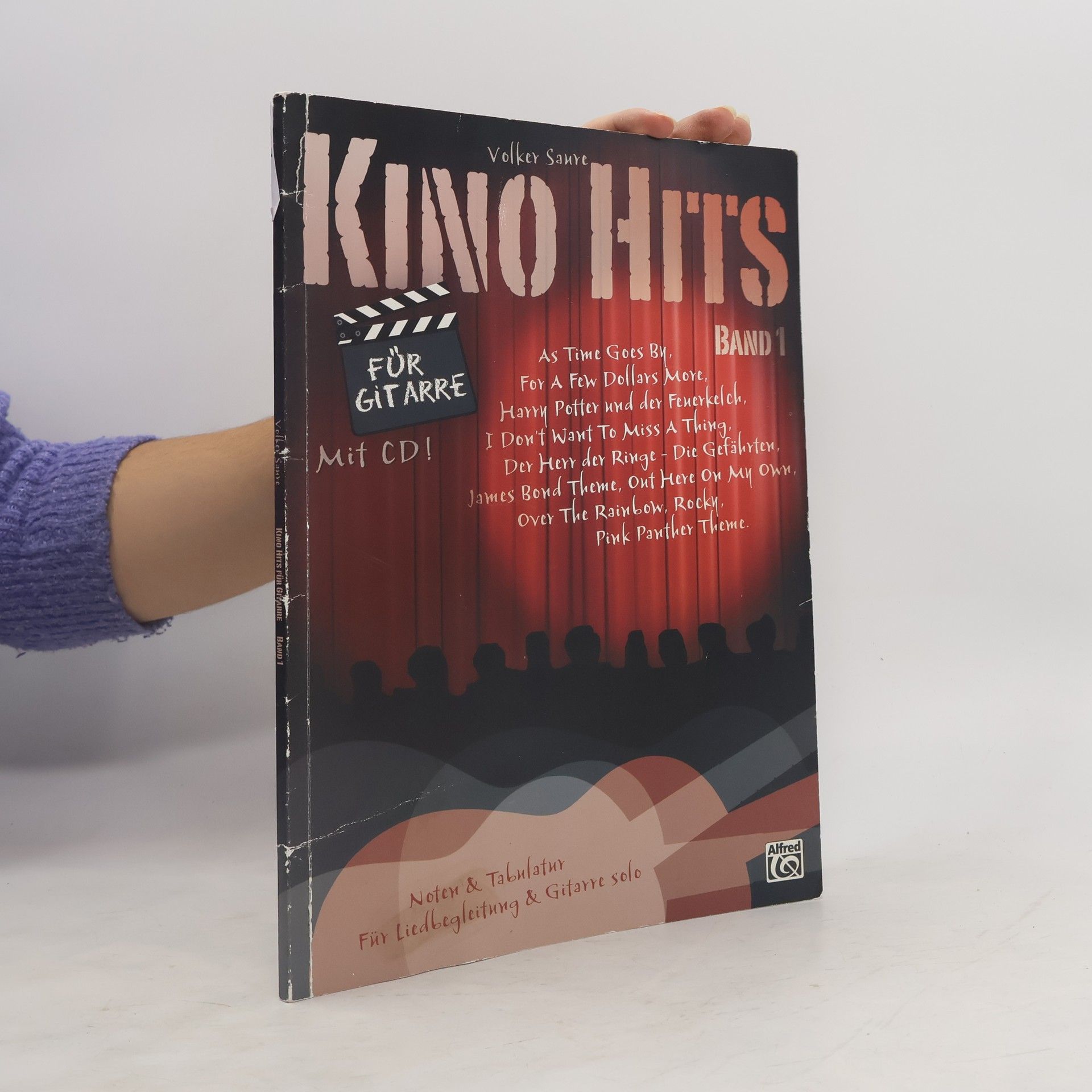 Volker Saure Kino Hits für Gitarre Band 1