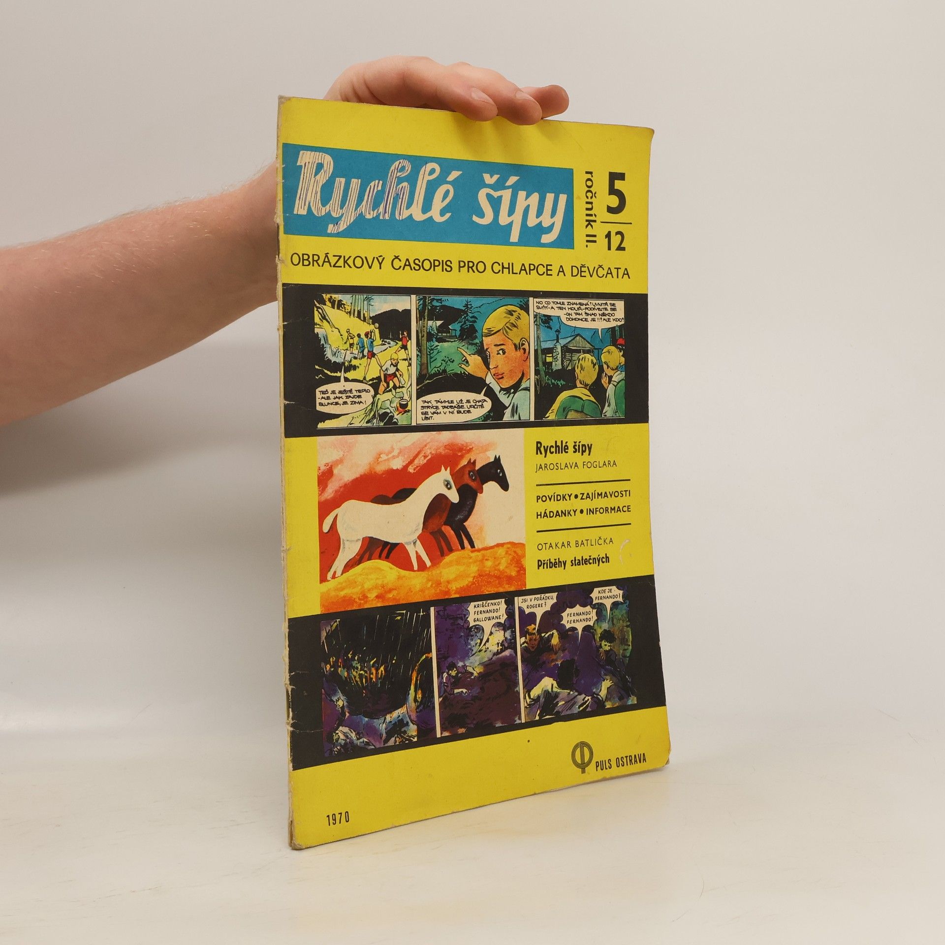 Jaroslav Foglar Rychlé šípy 5/12