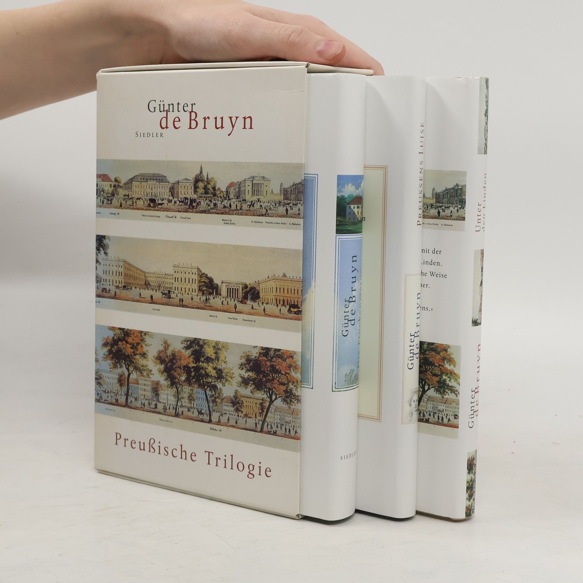 Günter de Bruyn Preußische Trilogie, 3 Bde.