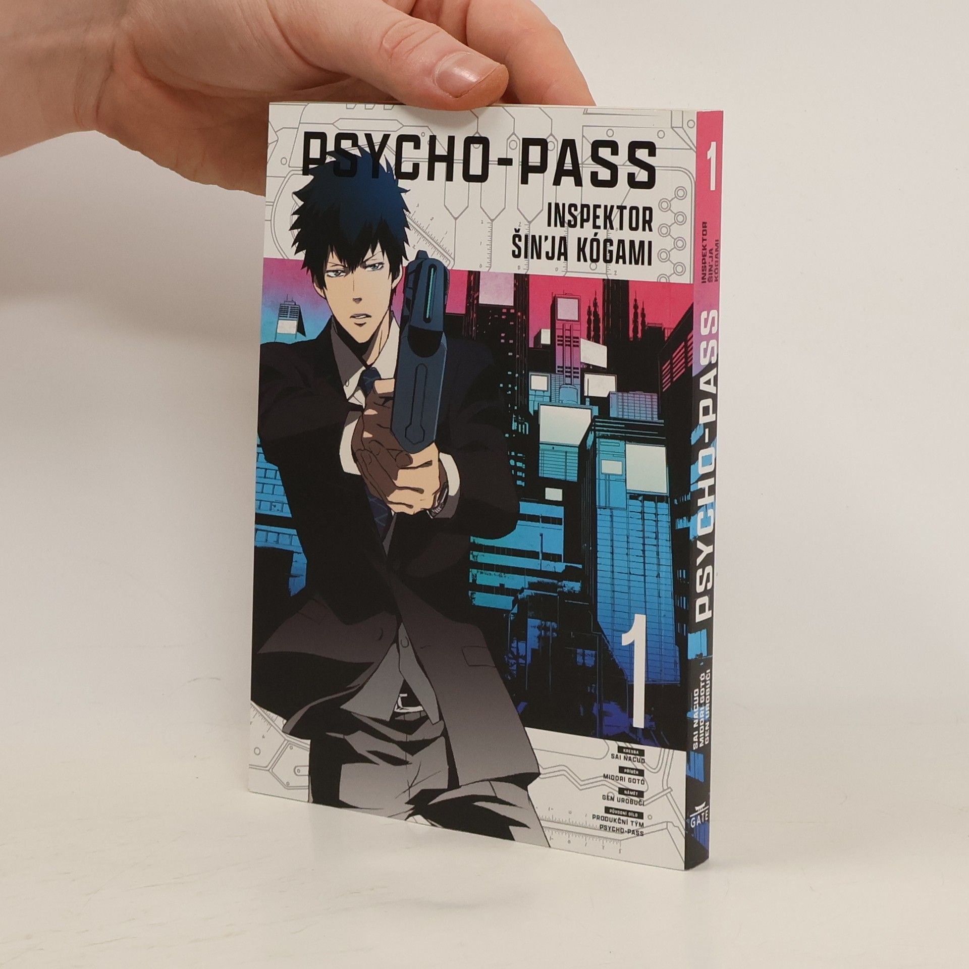 Natsuo Sai Psycho-pass 1. Inspektor Šin'ja Kógami