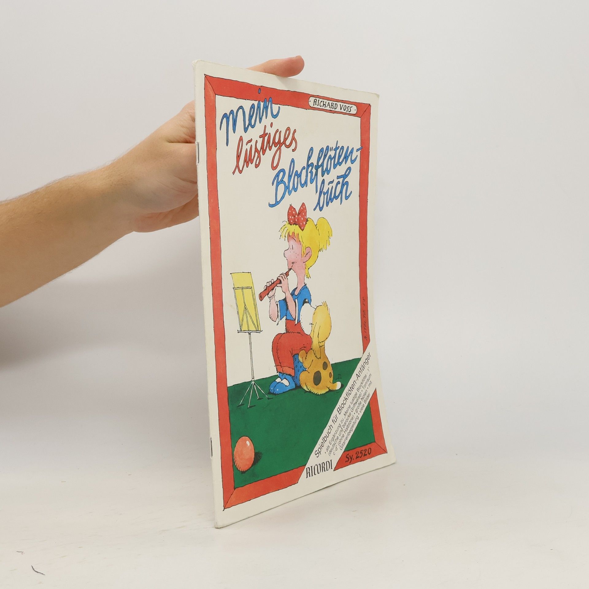 Richard Voß Mein lustiges Blockflötenbuch