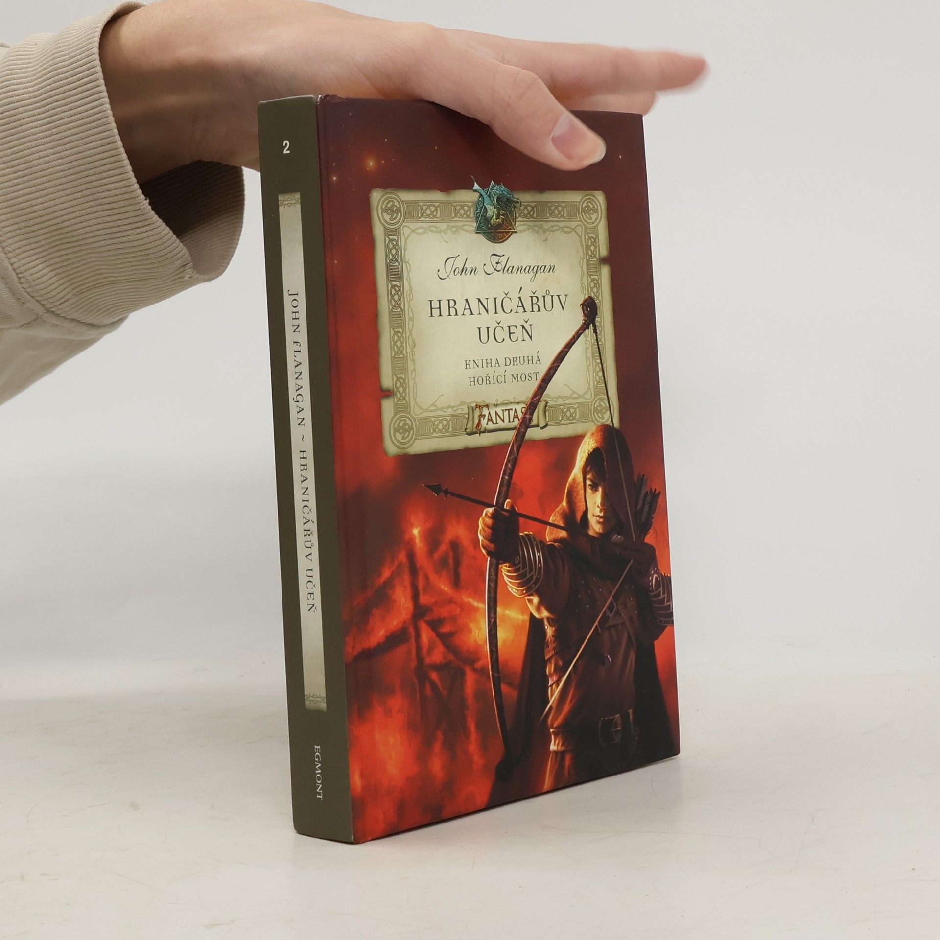 John Flanagan Hraničářův učeň. Hořící most