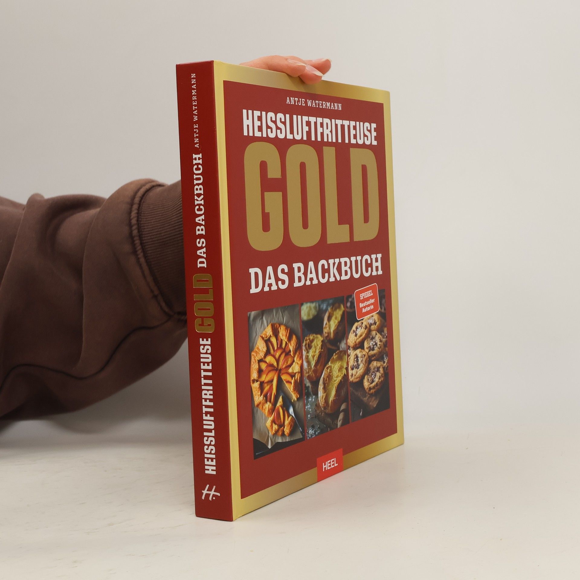 Antje Watermann Heißluftfritteuse Gold Das Backbuch
