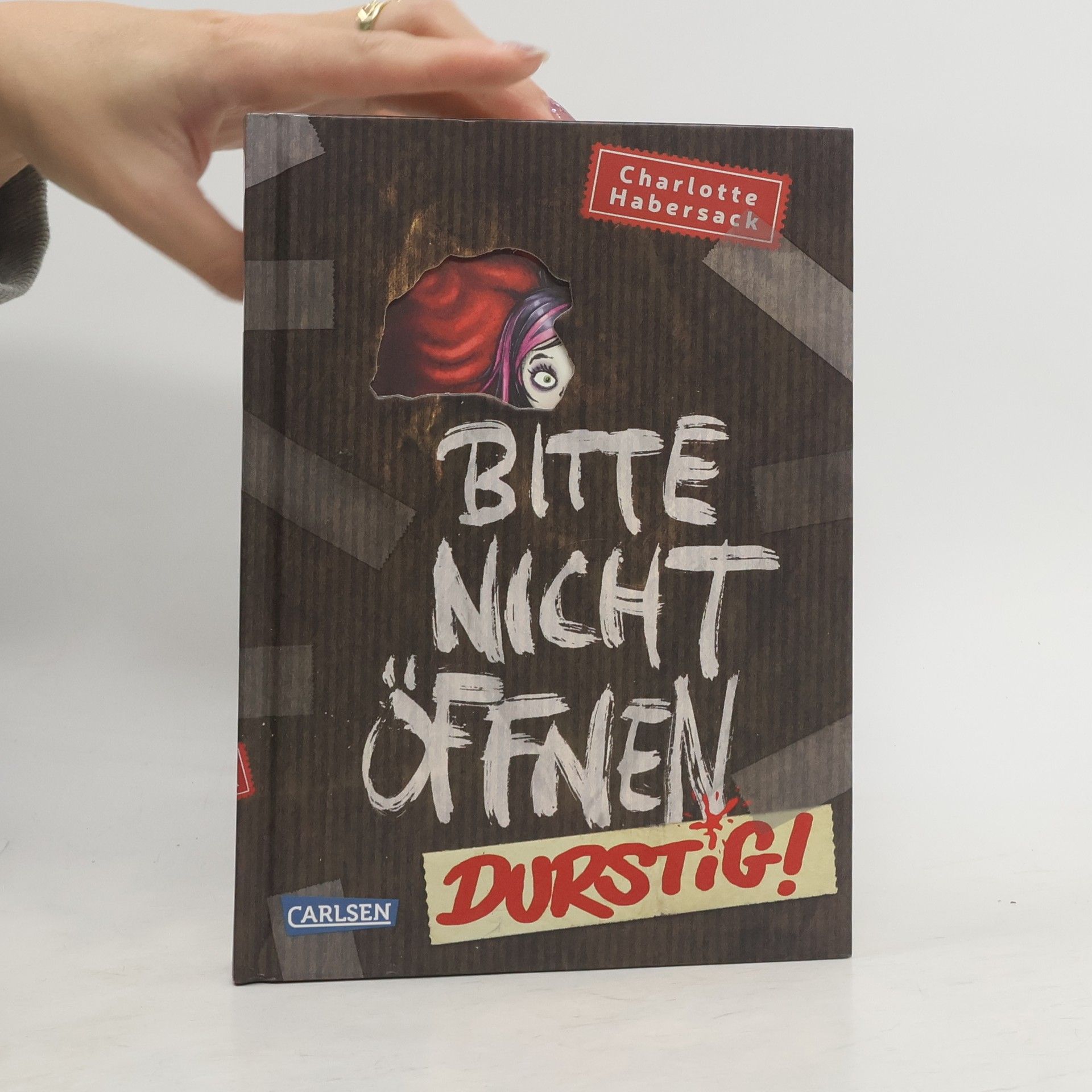 Bitte nicht öffnen Durstig!