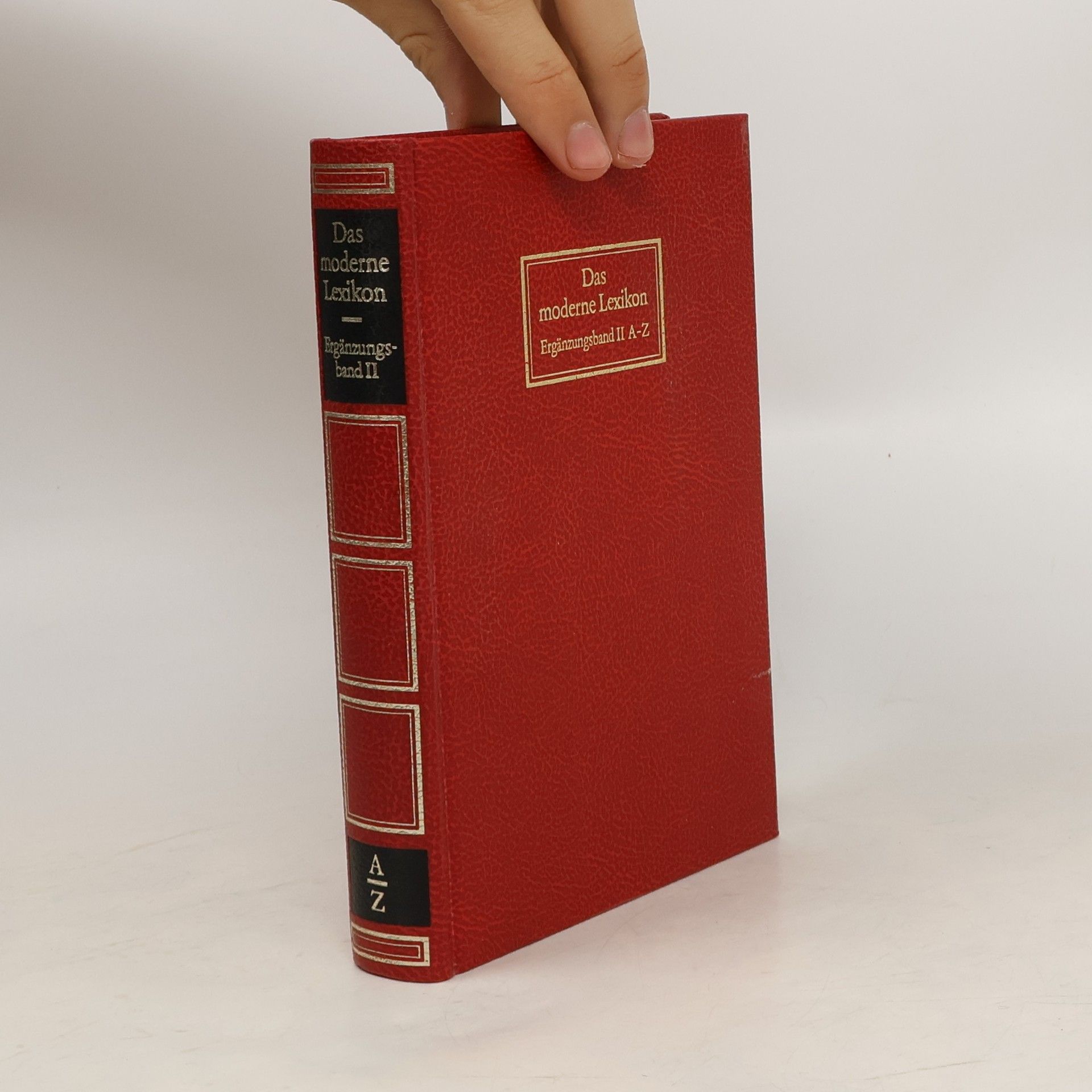 AA.VV. Das moderne Lexikon. Ergänzungsband II. A- Z