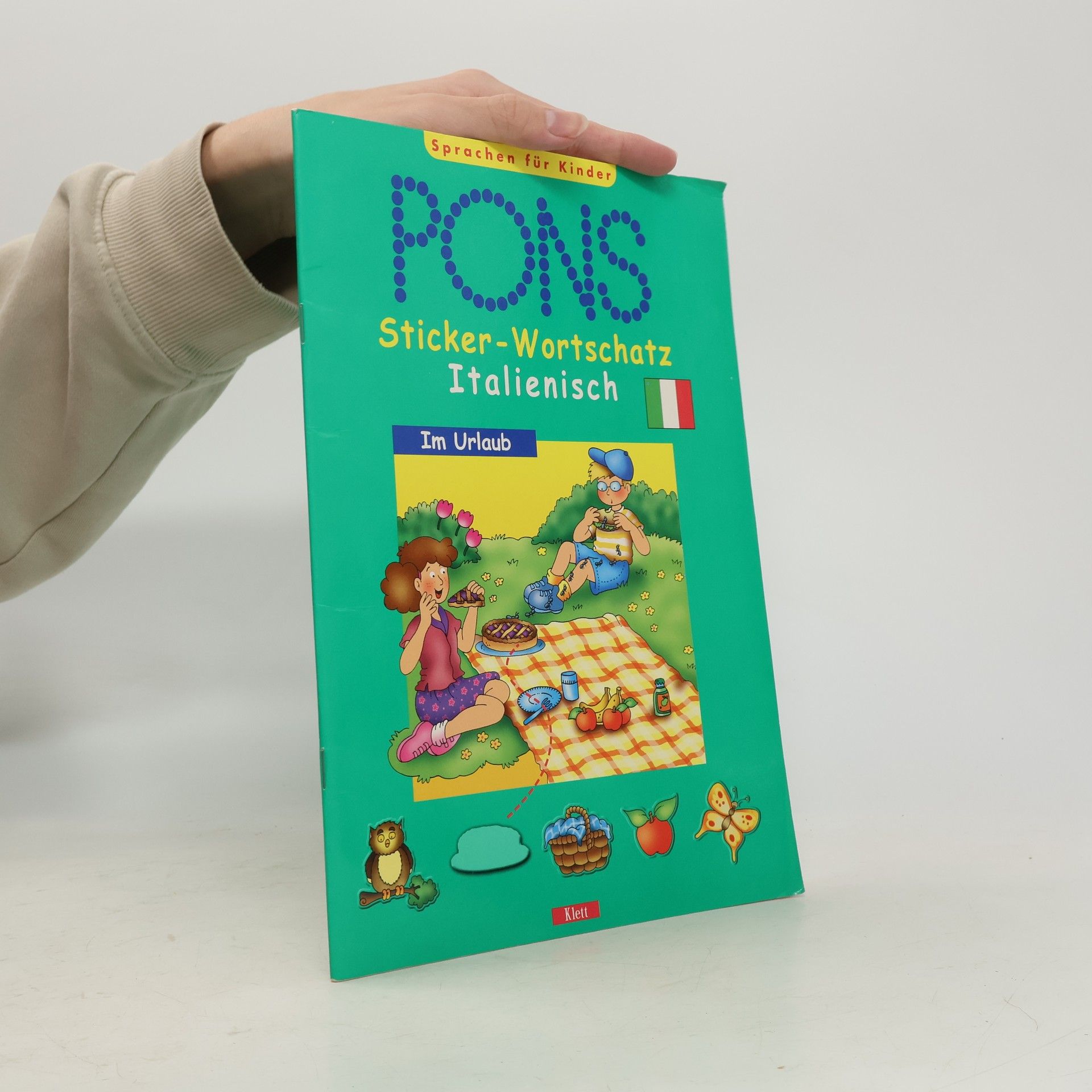 AA.VV. PONS Sticker-Wortschatz Italienisch. Im Urlaub.