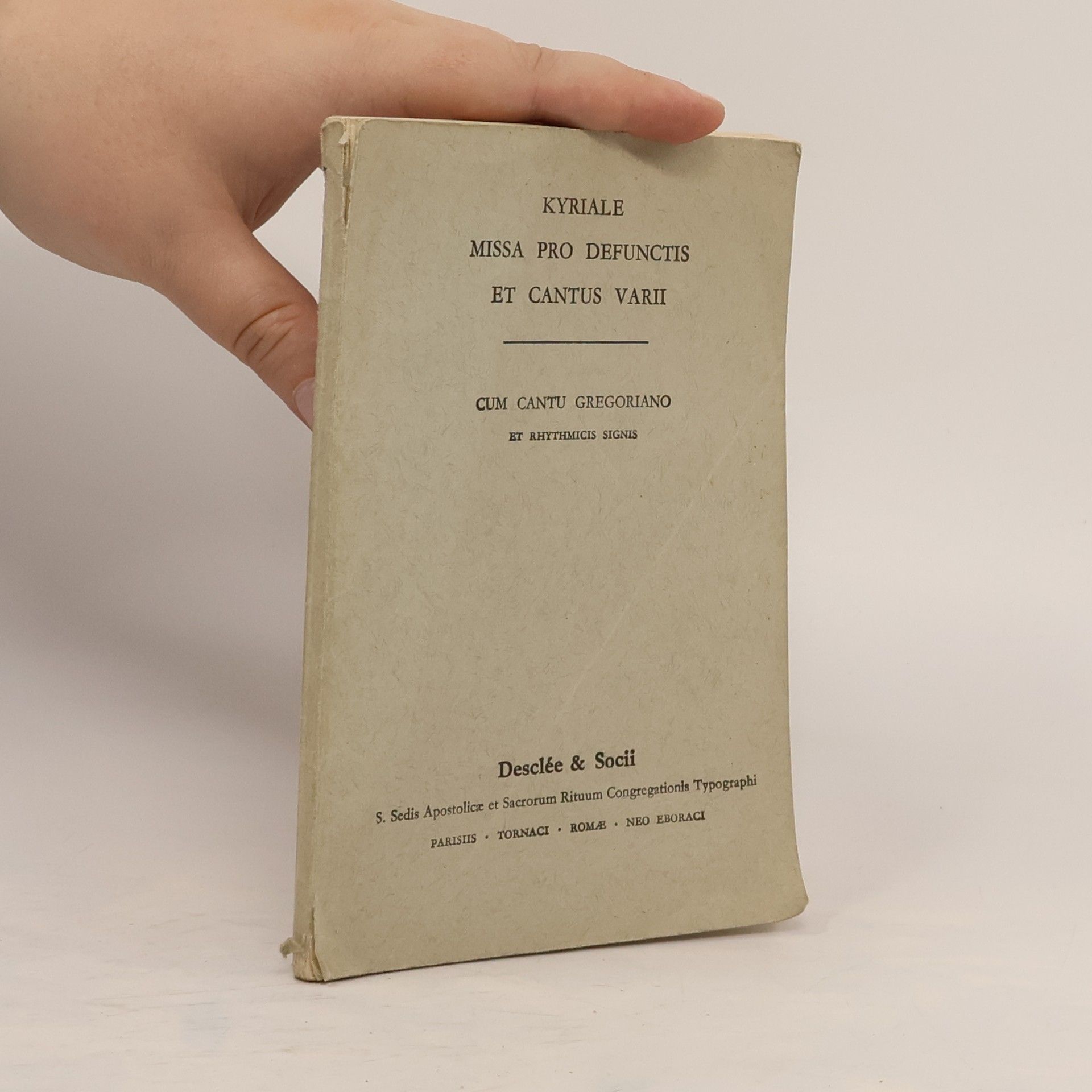 Autorenkollektiv Kyriale missa pro defunctis et cantus varii