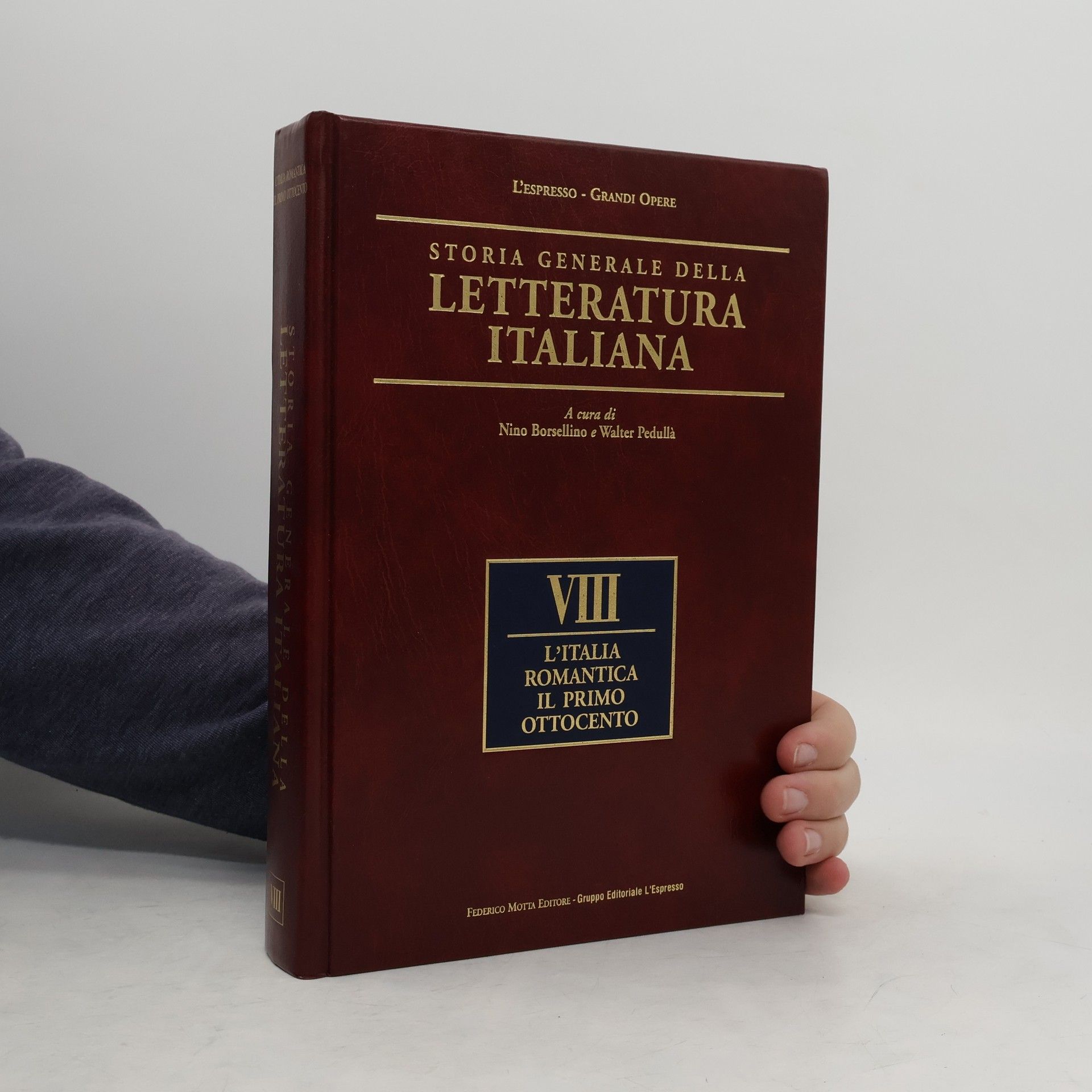 AA.VV. Storia generale della letteratura italiana VIII.