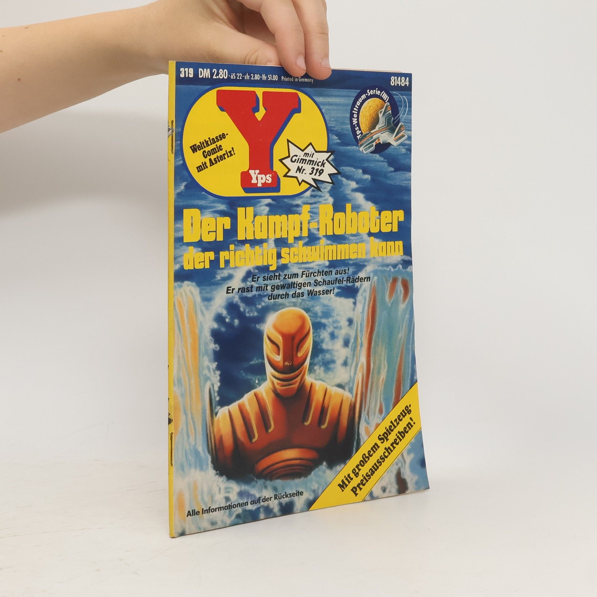 Collectif d'auteurs Yps Nr. 319. Der kampf Roboter der richtig schulmmen kann