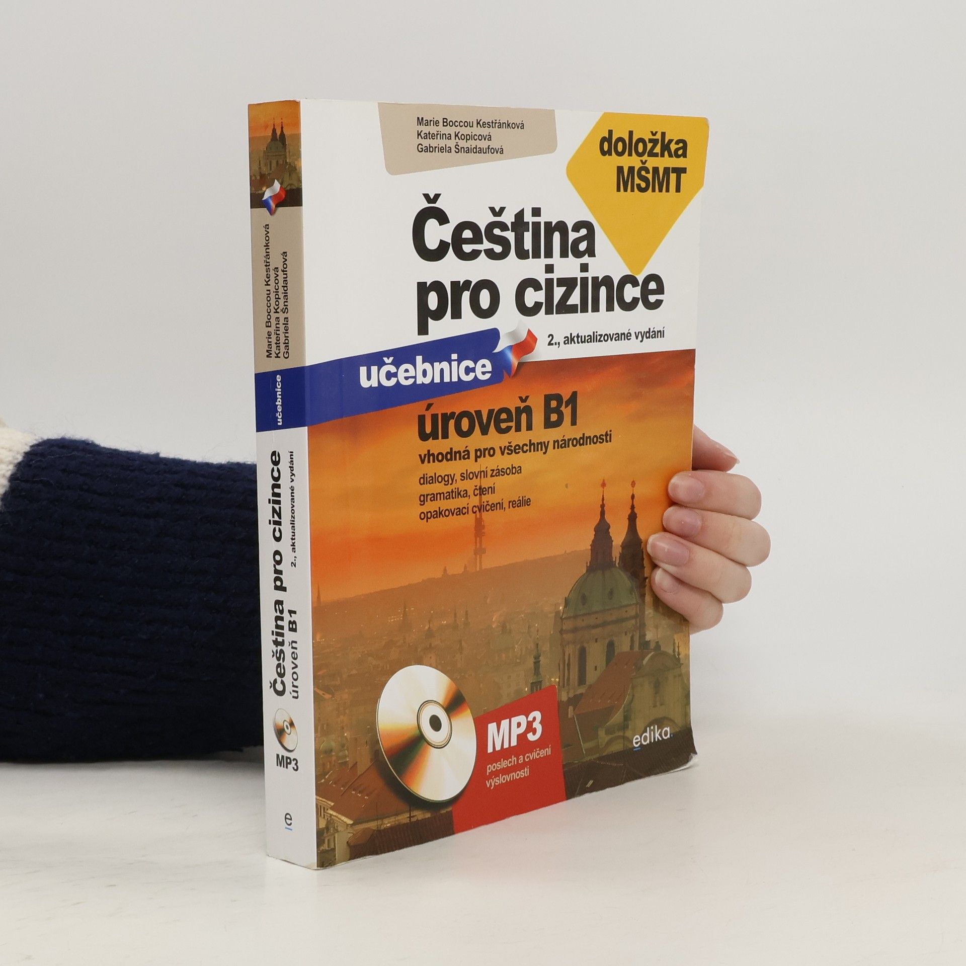 Marie Kestřánková Čeština pro cizince. Cvičebnice. Úroveň B1. 2., aktualizované vydání