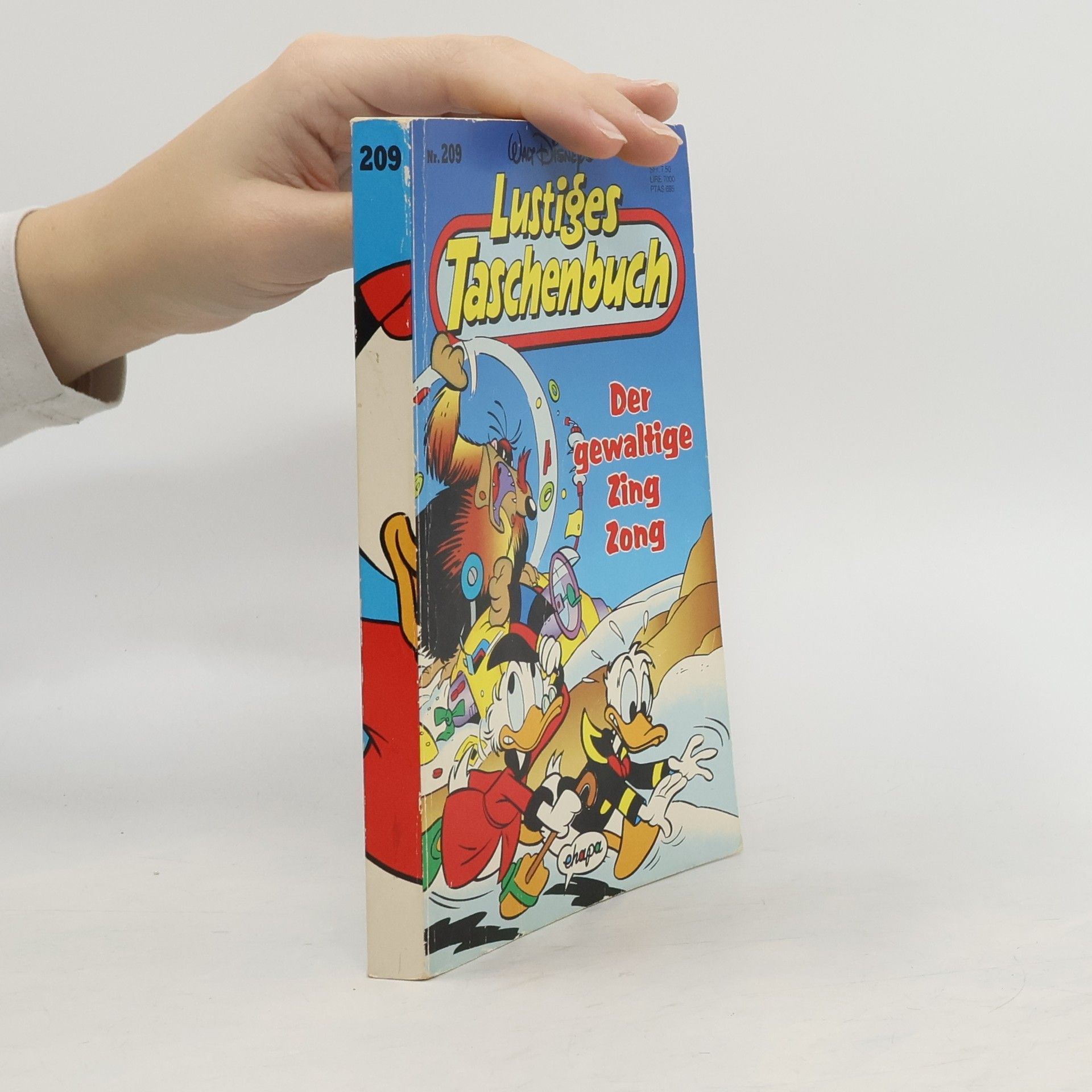 Walt Disney Lustiges Taschenbuch 209. Der Gewaltige Zing Zong