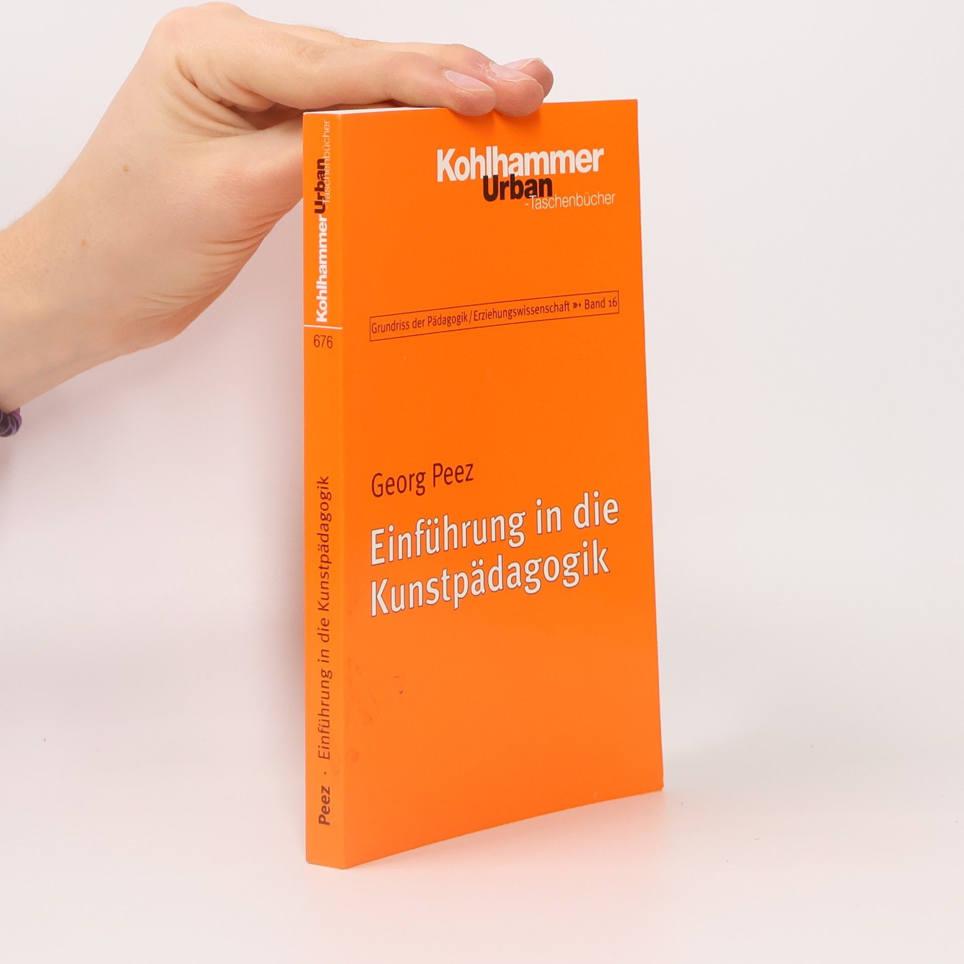 Georg Peez Einführung in die Kunstpädagogik