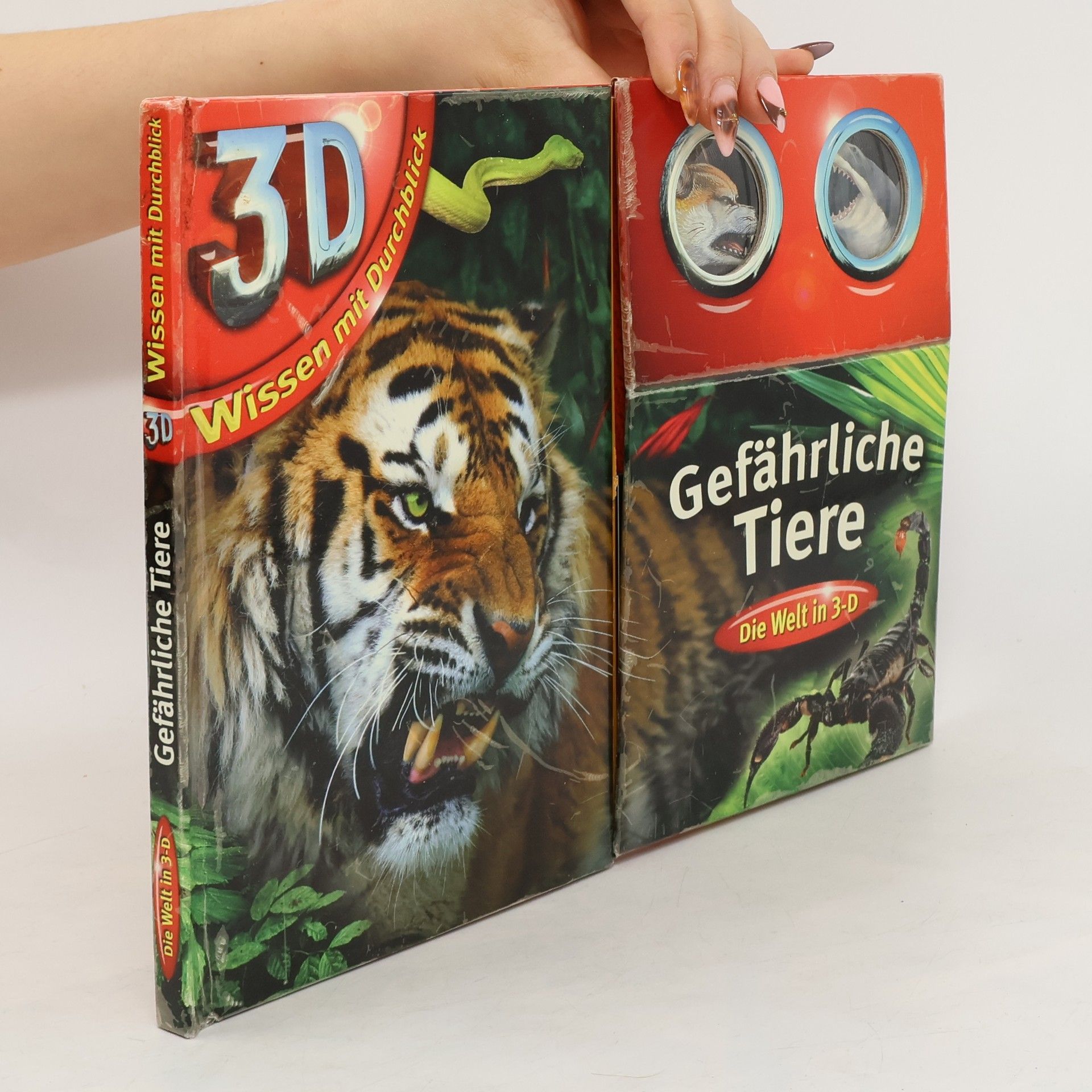 Autores varios Gefärliche Tiere. Die Welt in 3-D