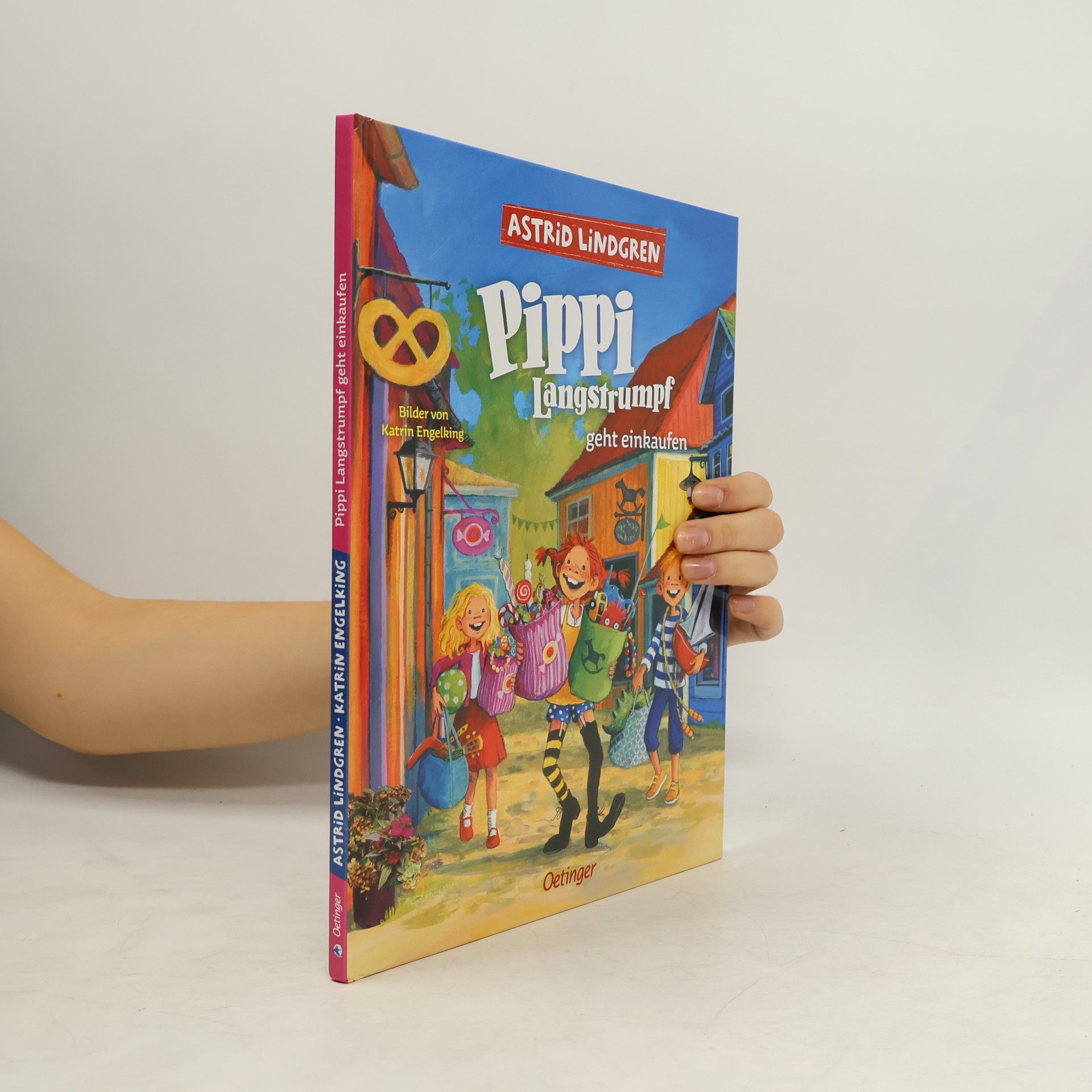 Astrid Lindgren Pippi Langstrumpf geht einkaufen