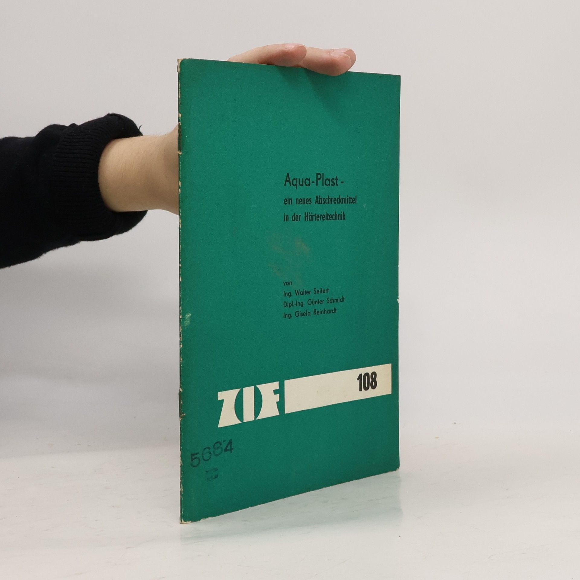 Autorenkollektiv Aqua-Plast – ein neues Abschreckmittel in der Härtereitechnik