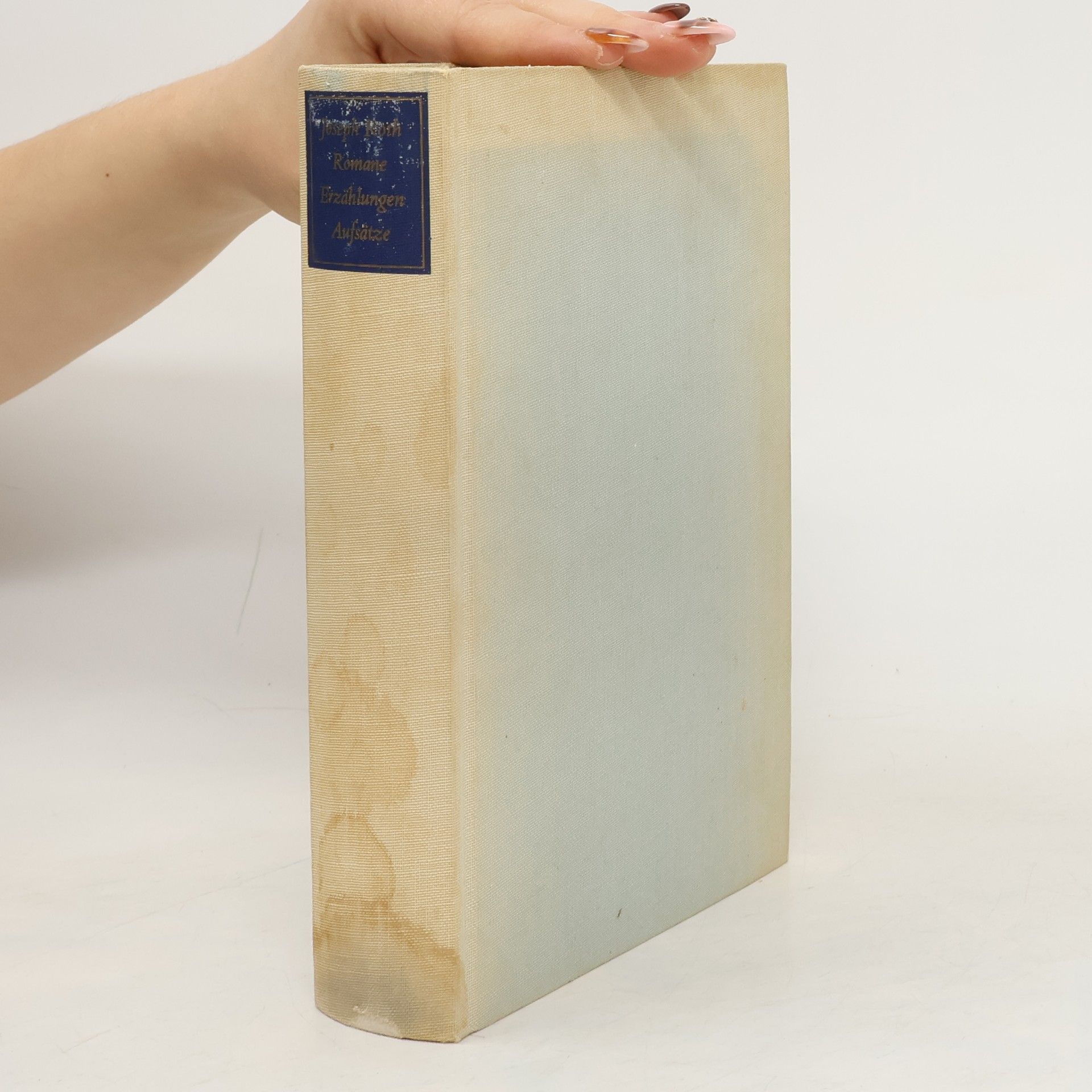 Joseph Roth Romane, Erzählungen, Aufsätze