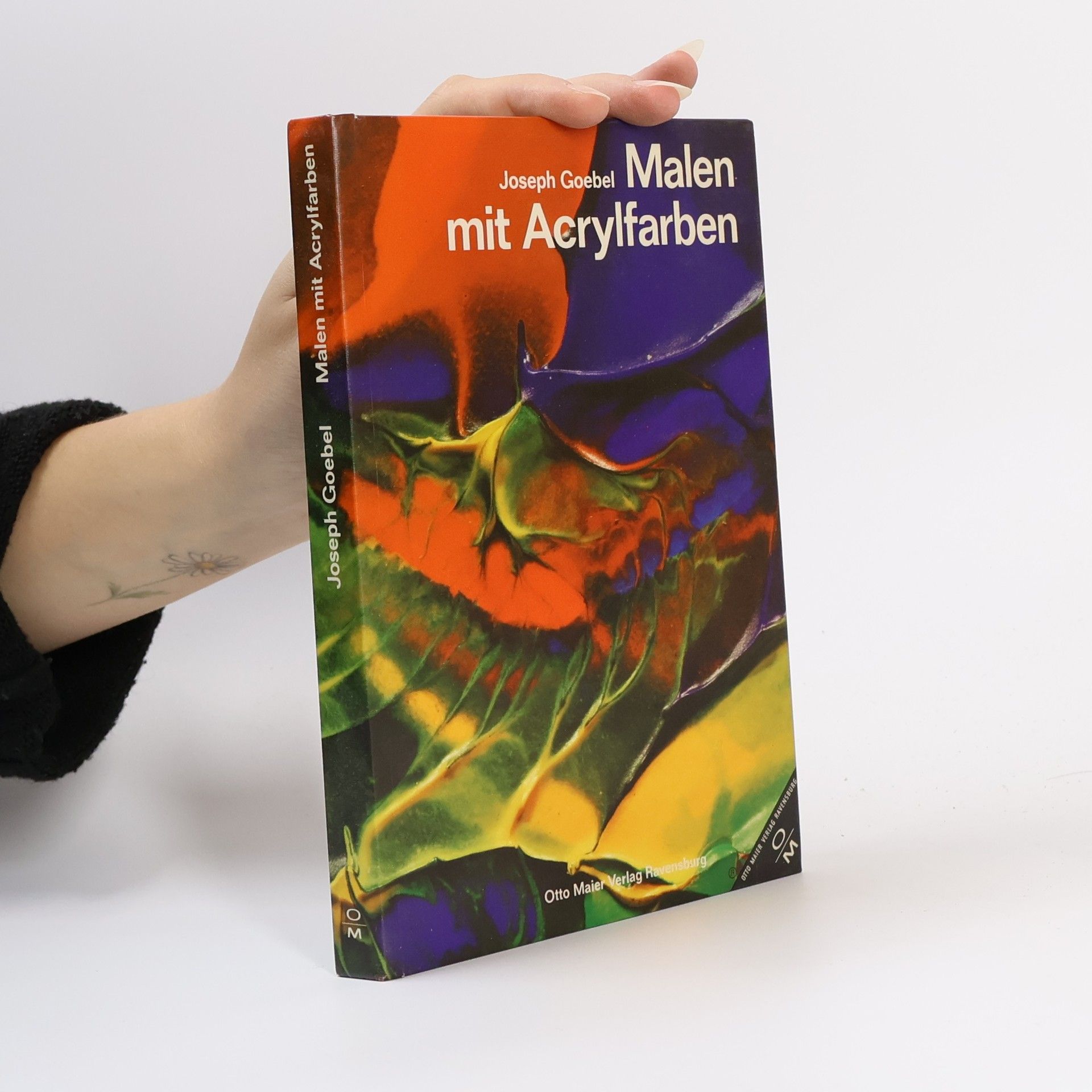 Joseph Goebel Malen mit Acrylfarben