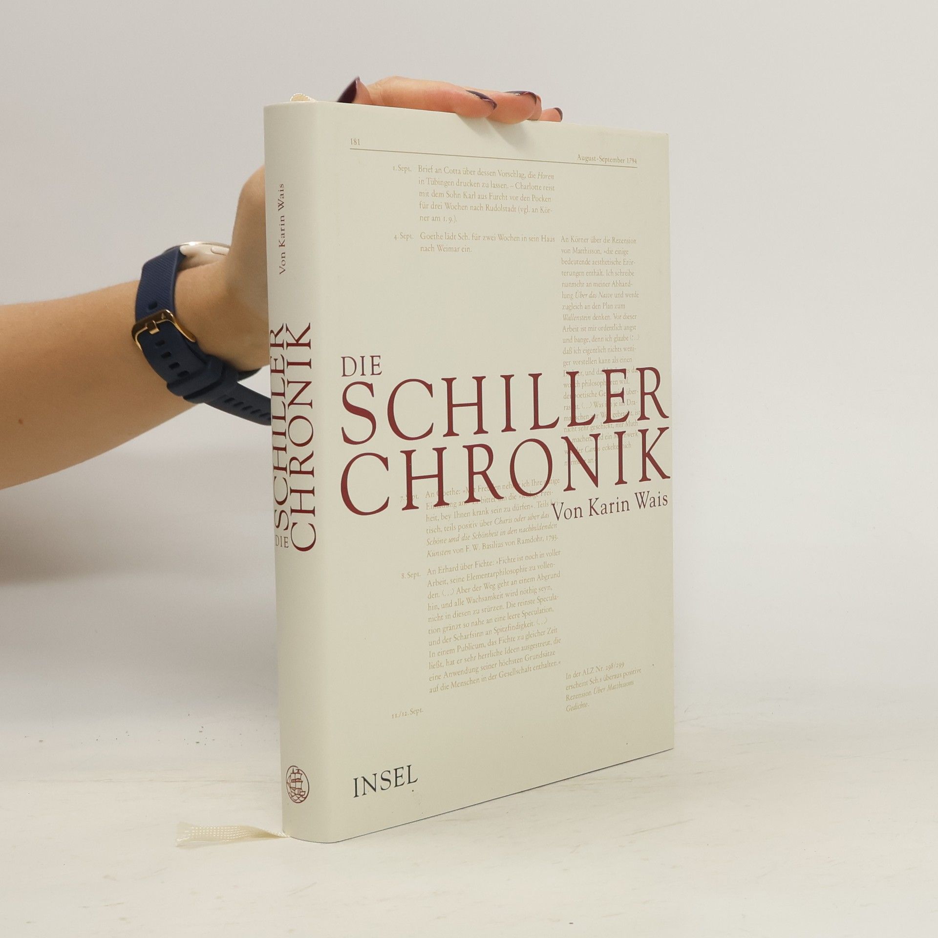 Karin Wais Die Schiller-Chronik