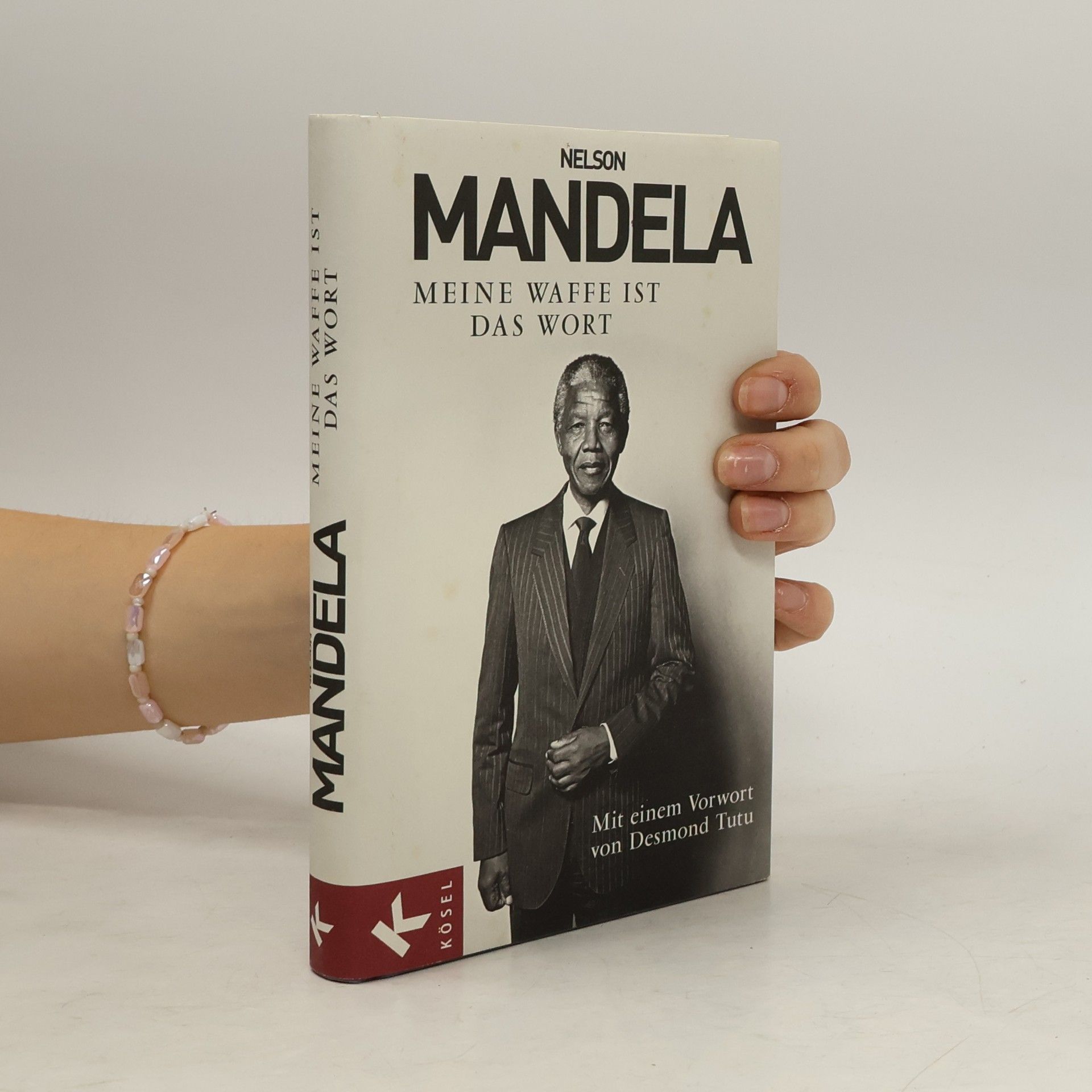 Nelson Mandela Meine Waffe ist das Wort