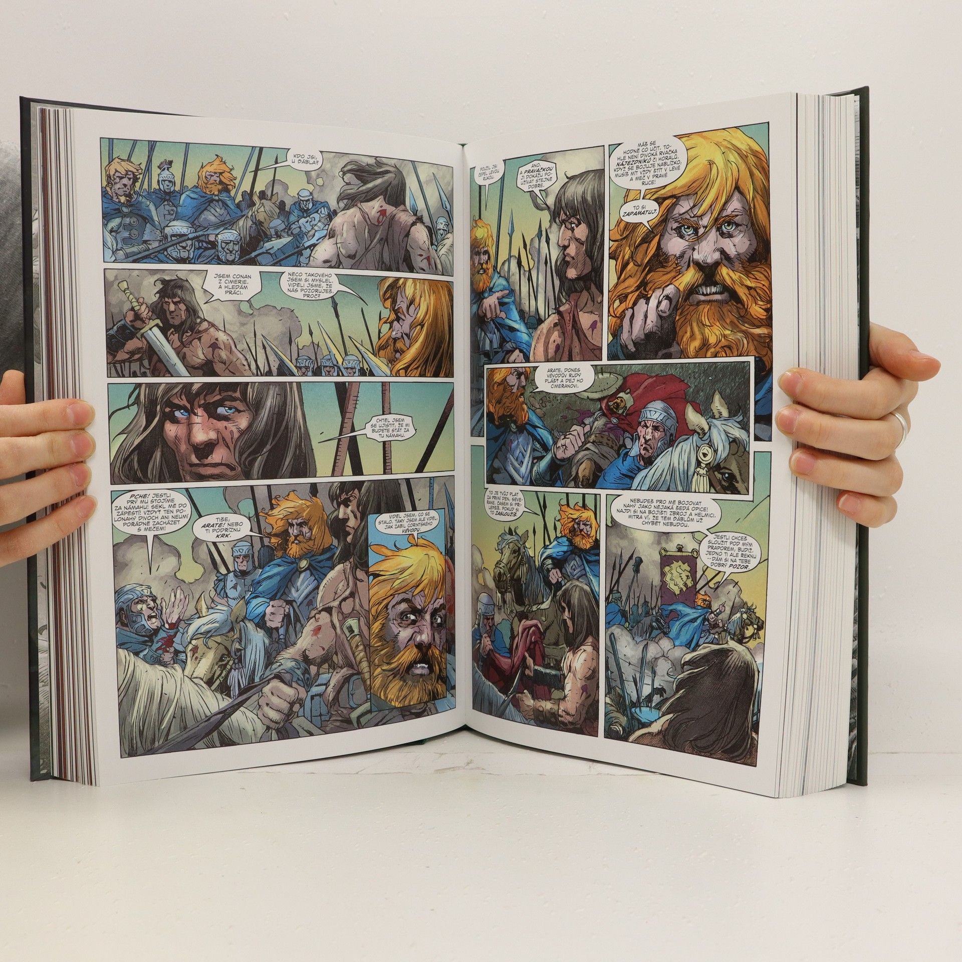 Timothy Truman Kolosální Conan z Cimerie