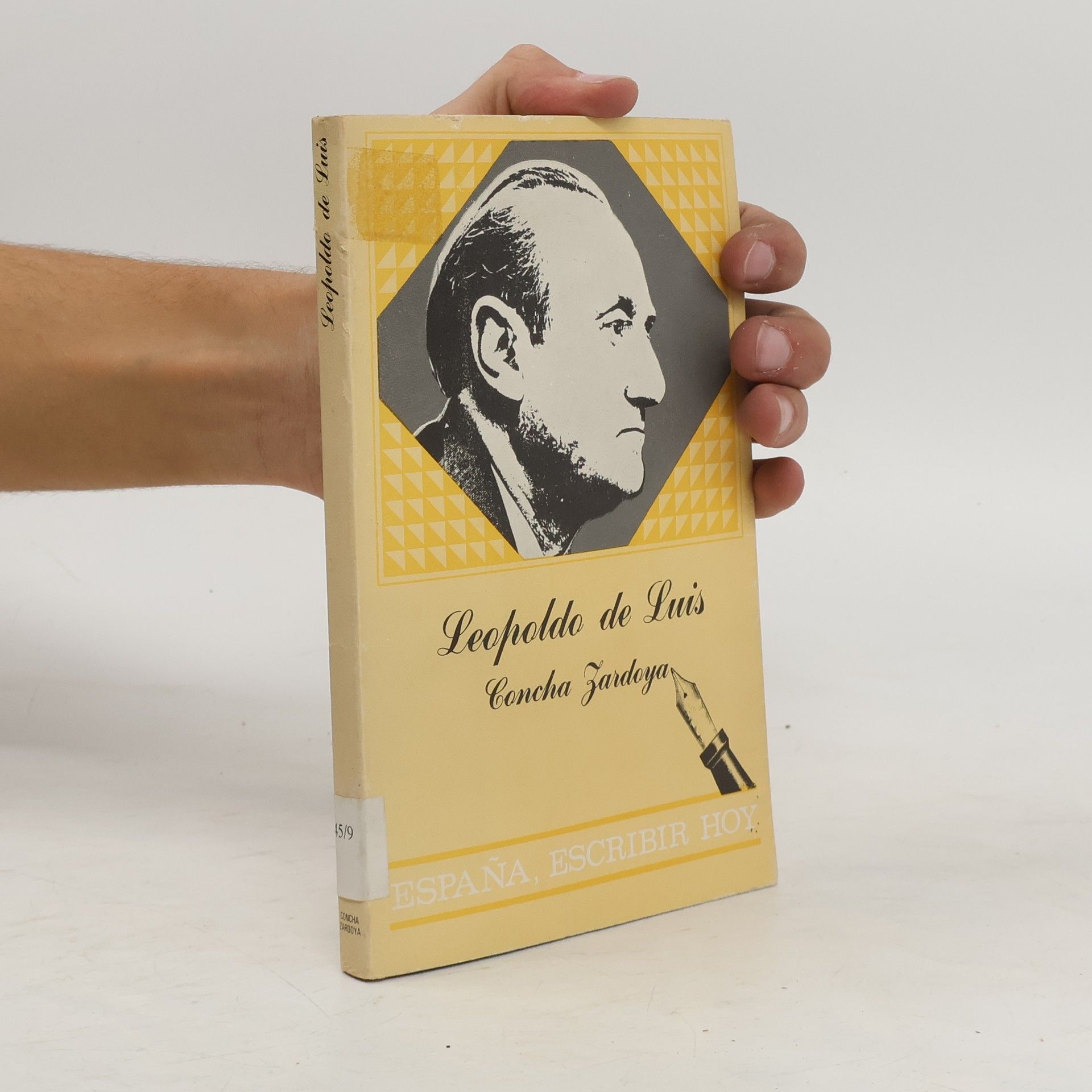 Concha Zardoya Leopoldo de Luis (España, escribir hoy)