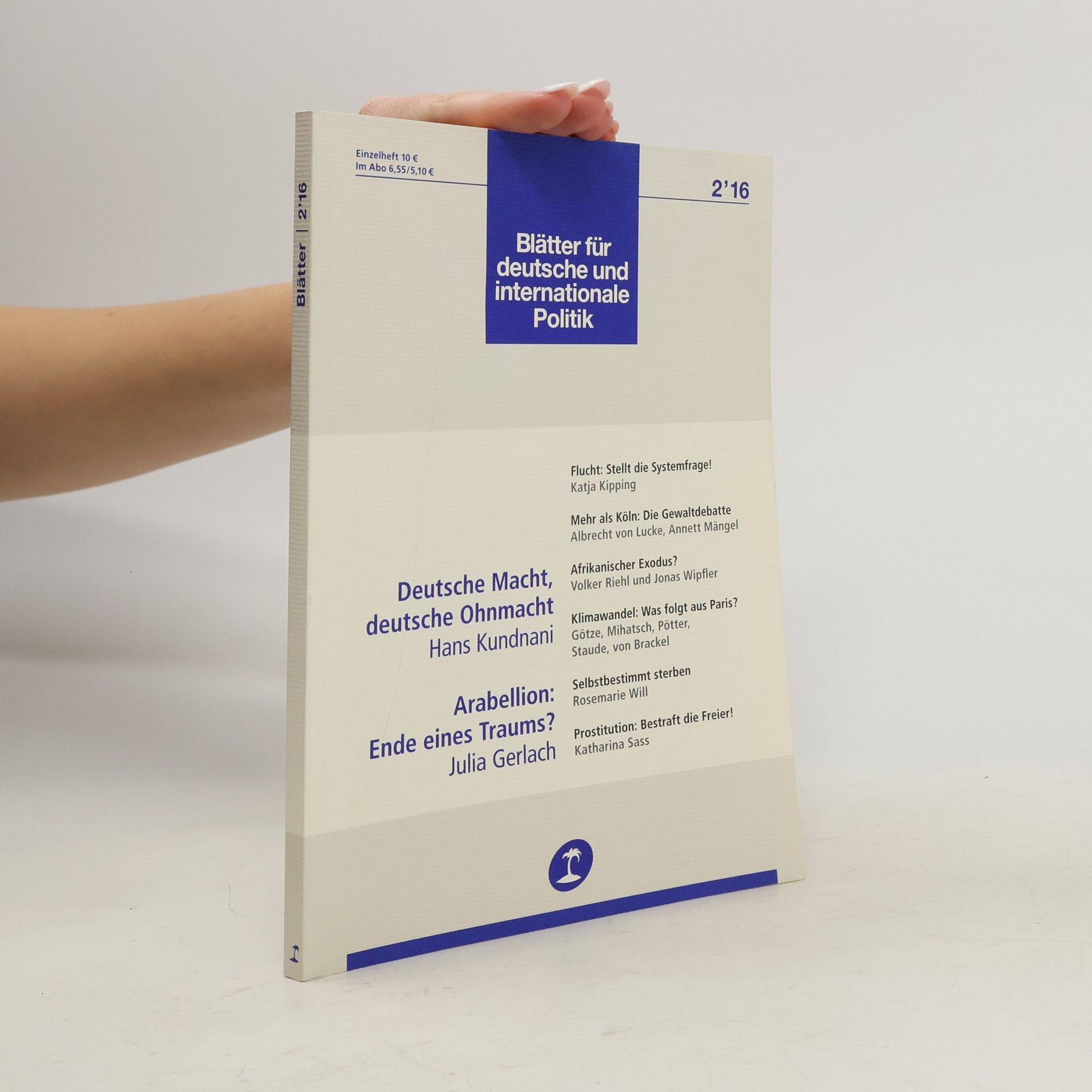 Autorenkollektiv Blätter für deutsche und internationale Politik 2'16