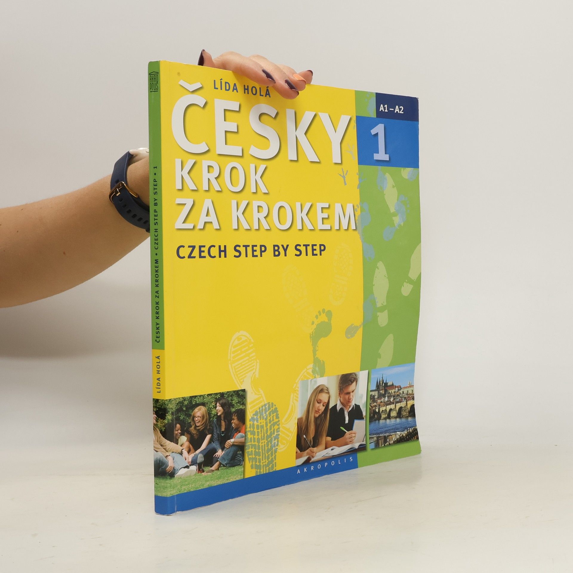 Lída Holá Česky krok za krokem 1. A1-A2 učebnice