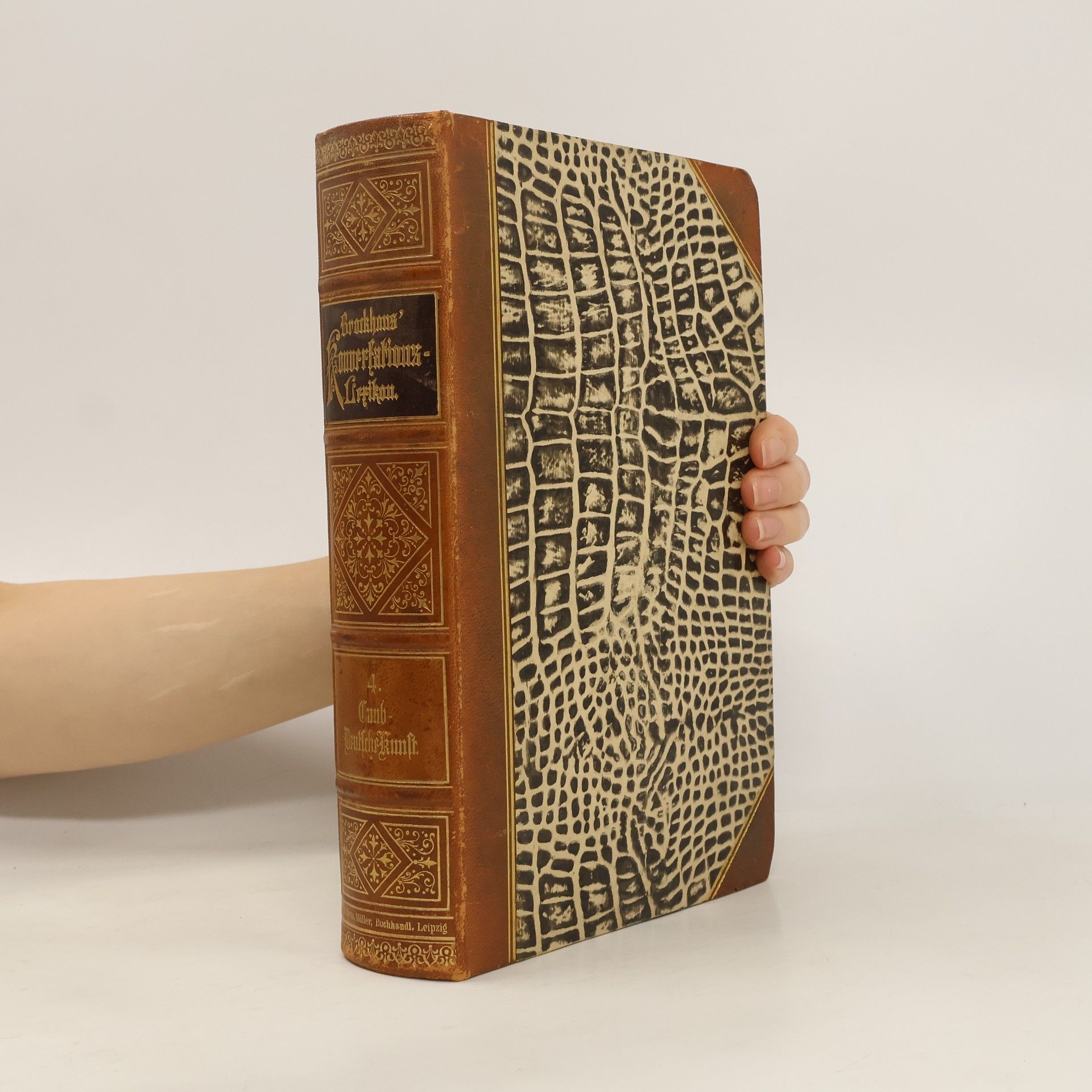 Kolektiv autorů Brockhaus' Konversations-Lexikon 4. Band