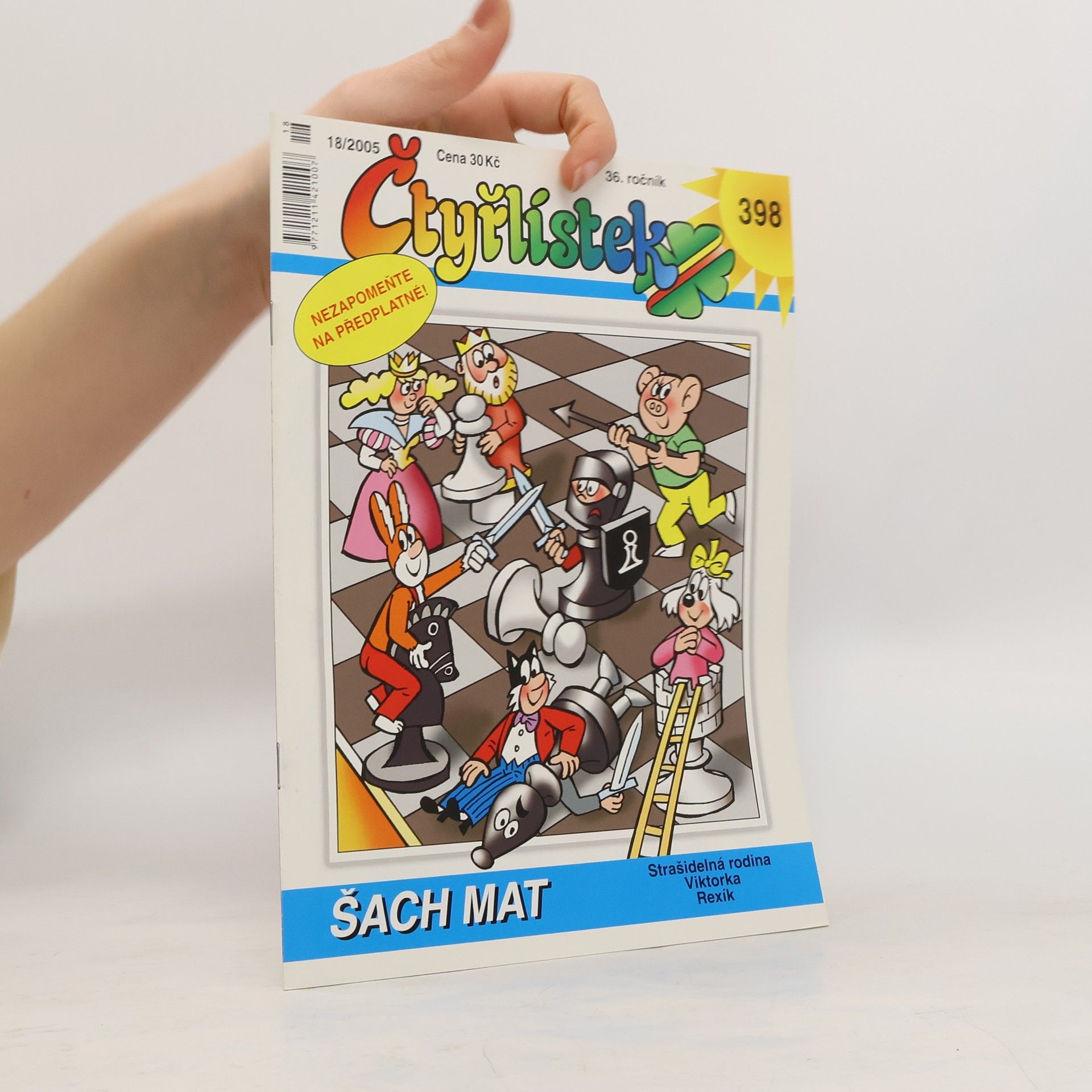 Collectif d'auteurs Čtyřlístek 18/2005 398. Šach mat