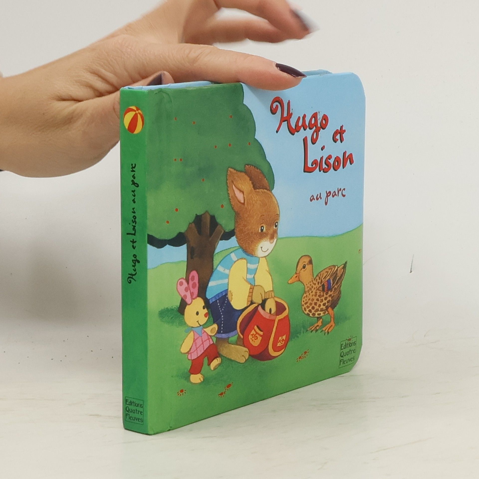 Hugo et Lison au parc