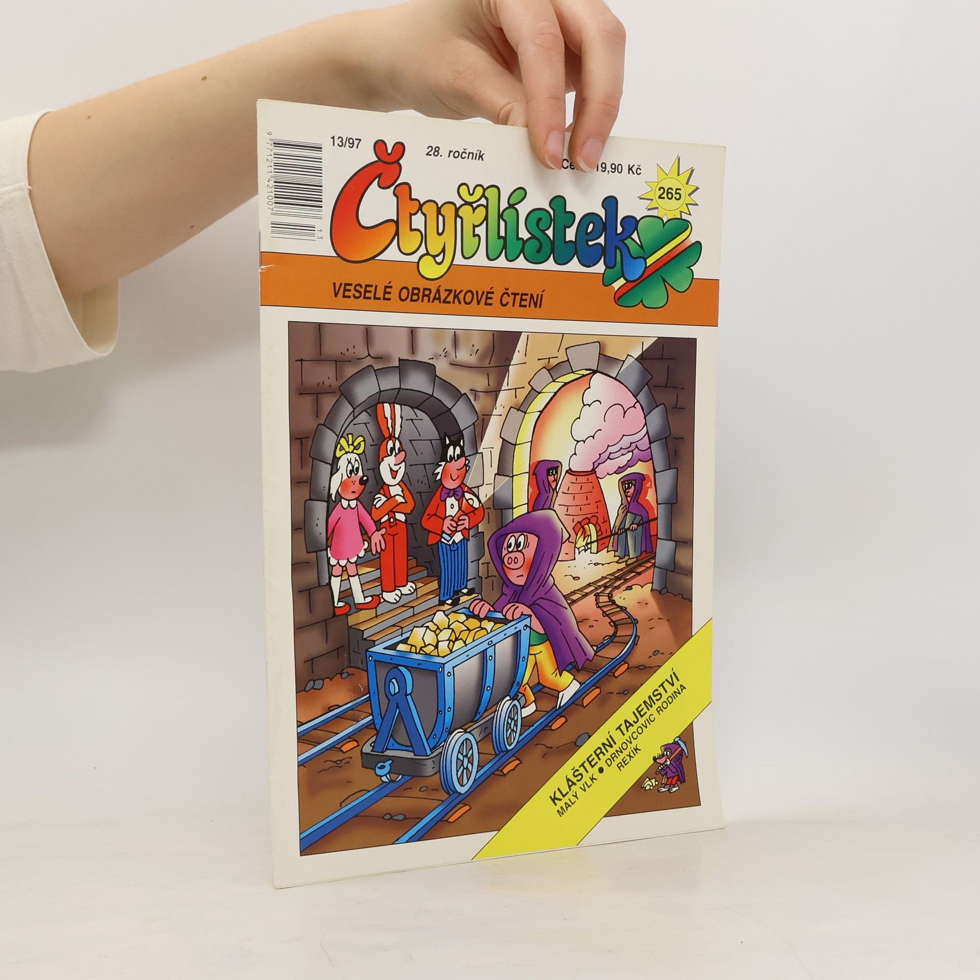 Collectif d'auteurs Čtyřlístek 13/1997 265. Klášterní tajemství