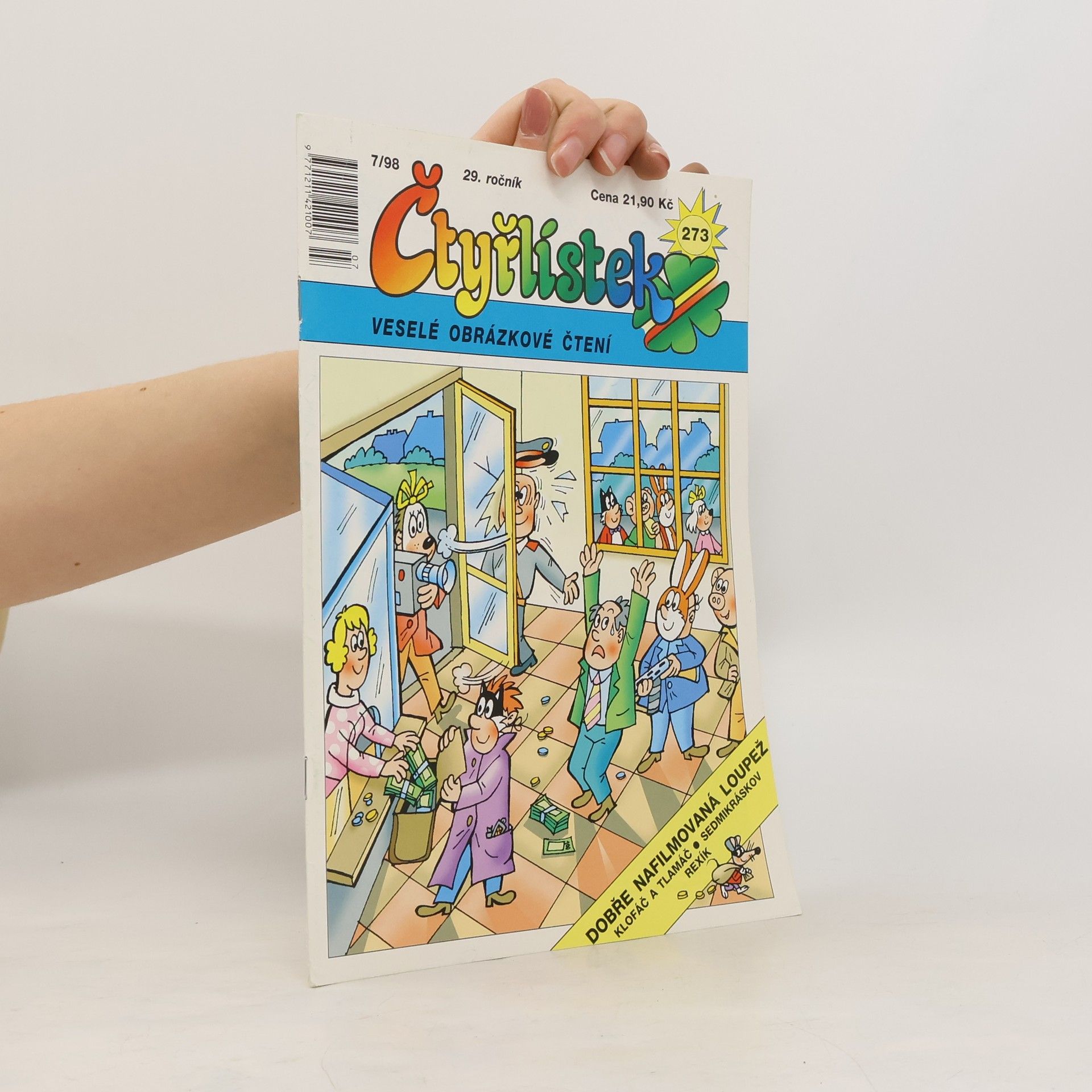 Kolektiv autorů Čtyřlístek 273, 7/1998