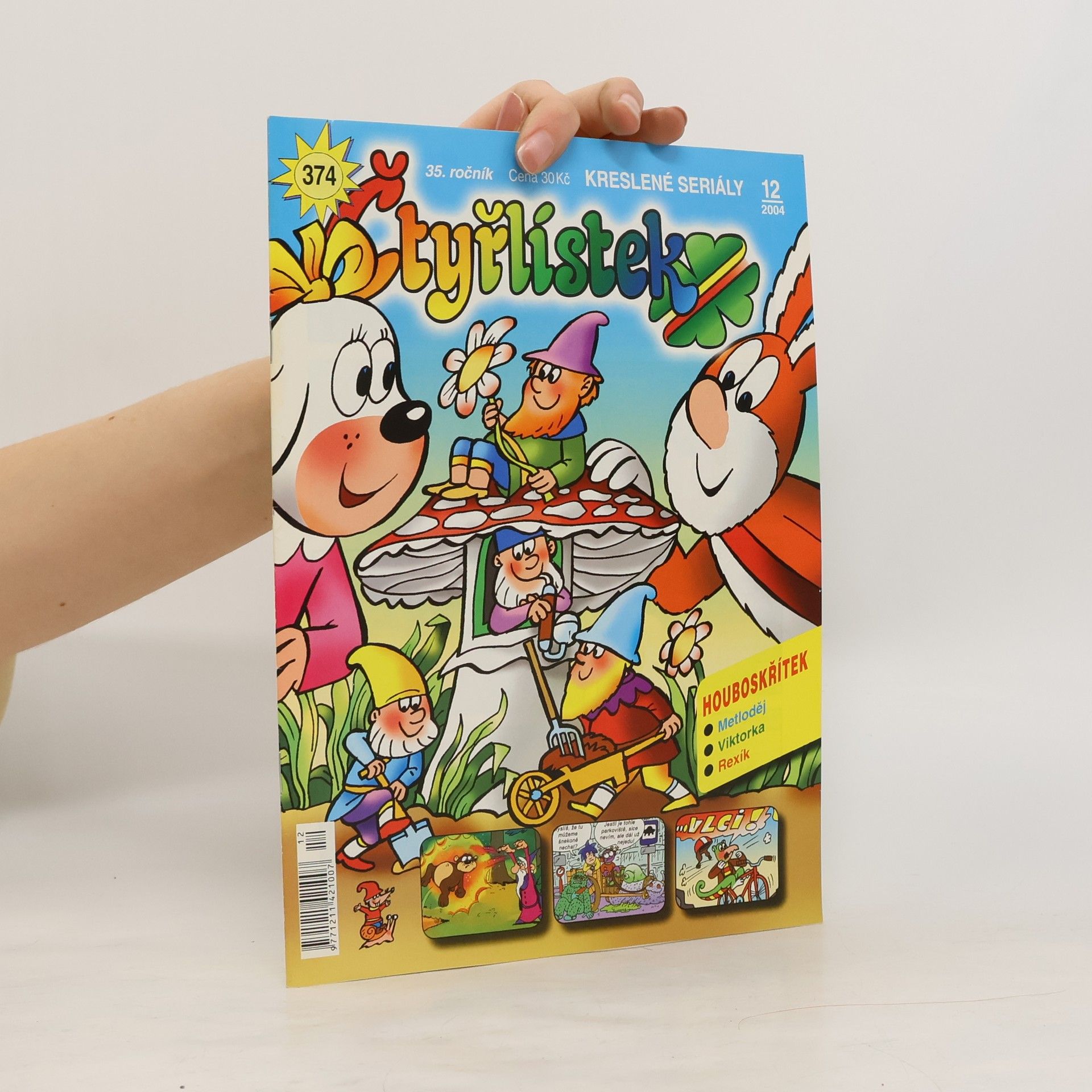 Auteurscollectief Čtyřlístek 374. 12/2004