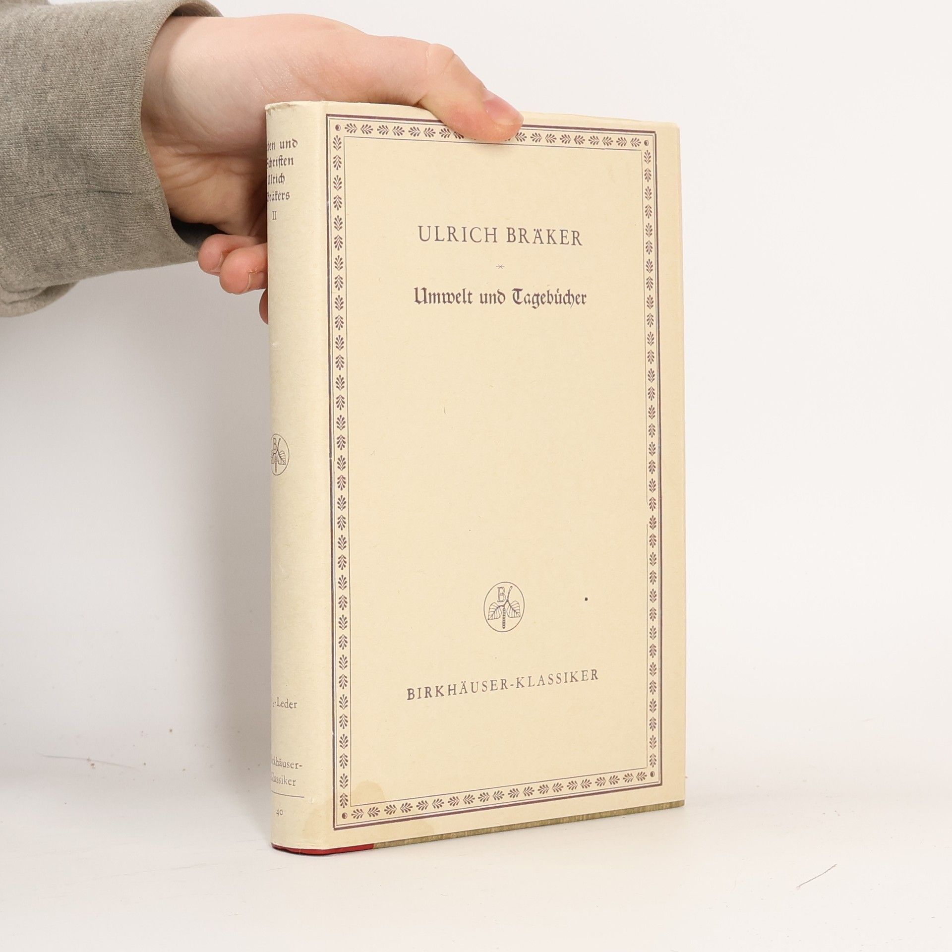 Ulrich Bräker Die Freunde - Der Wanderer