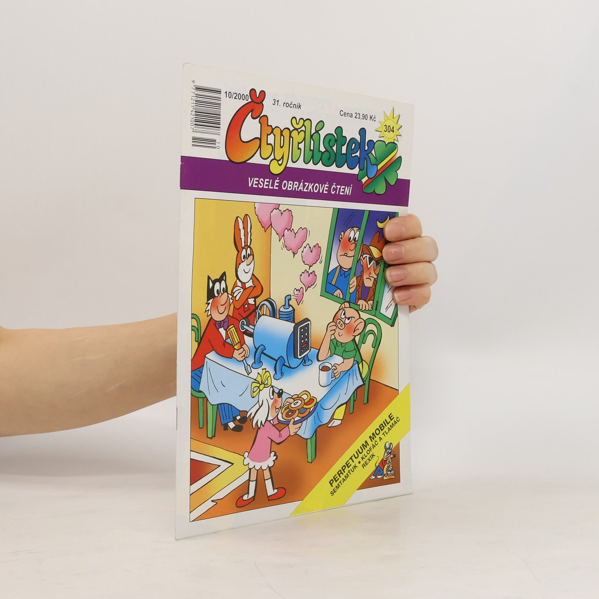 Kolektiv autorů Čtyřlístek 304. 10/2000