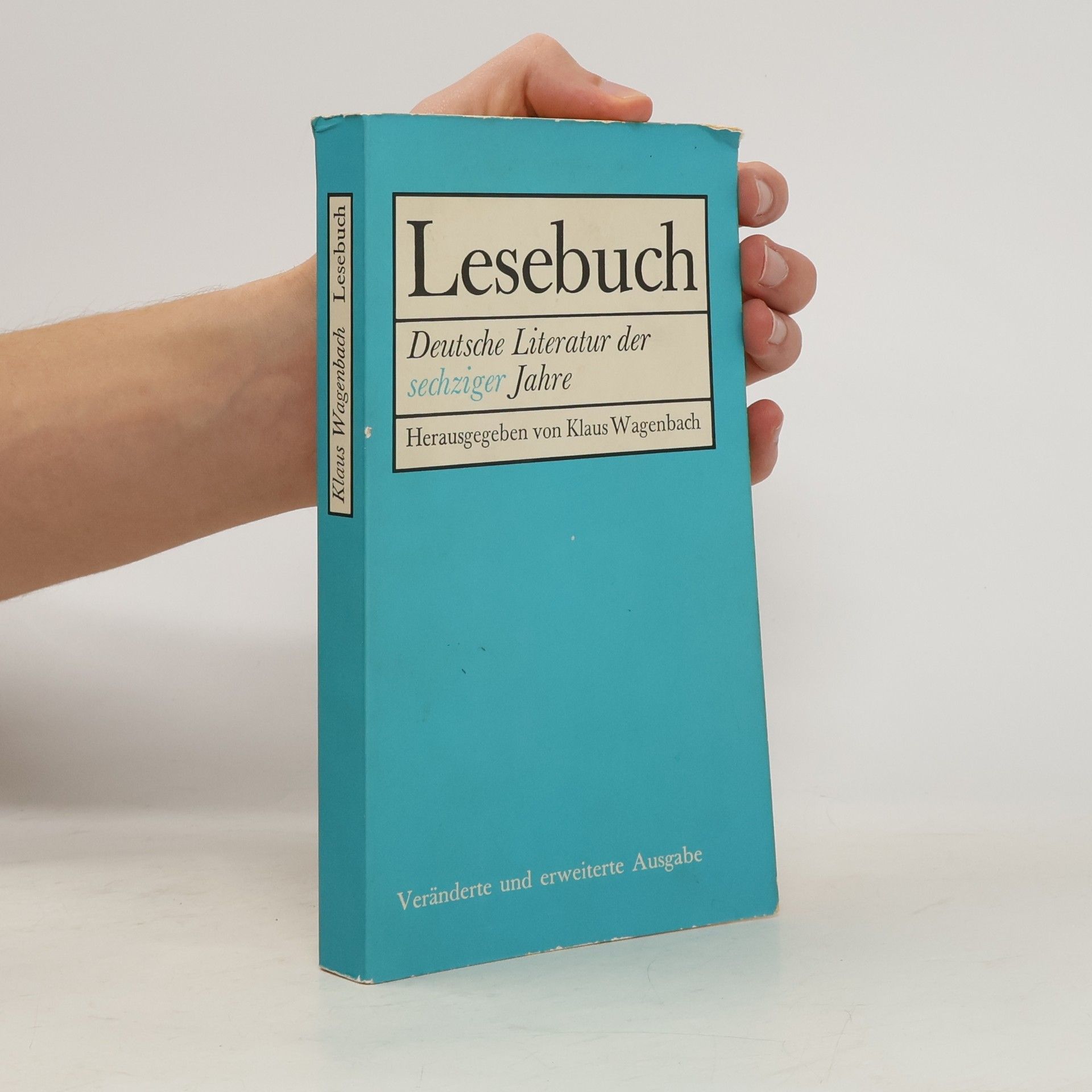 Klaus Wagenbach Lesebuch - Deutsche Literatur der sechziger Jahre