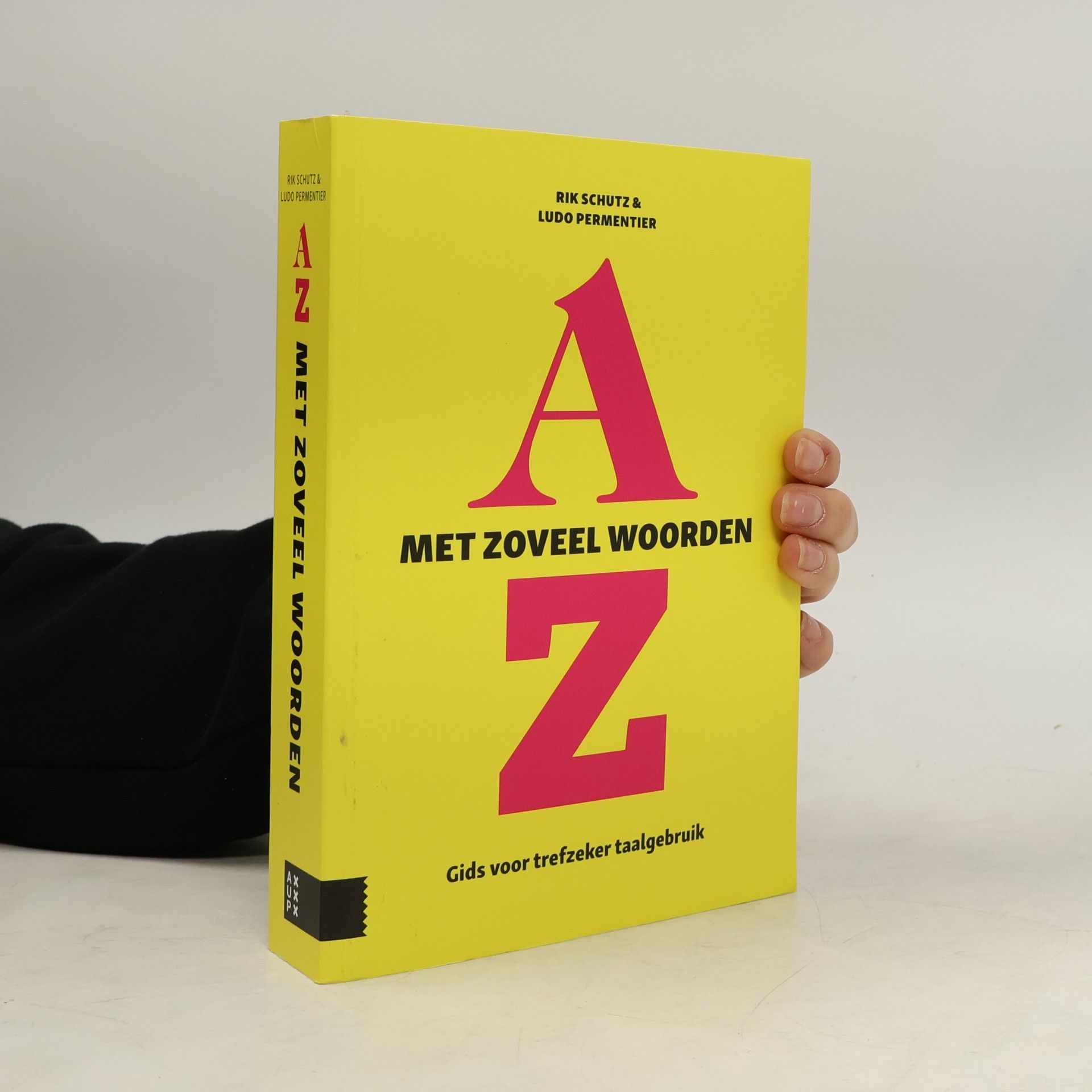 Rik Schutz Met zoveel woorden